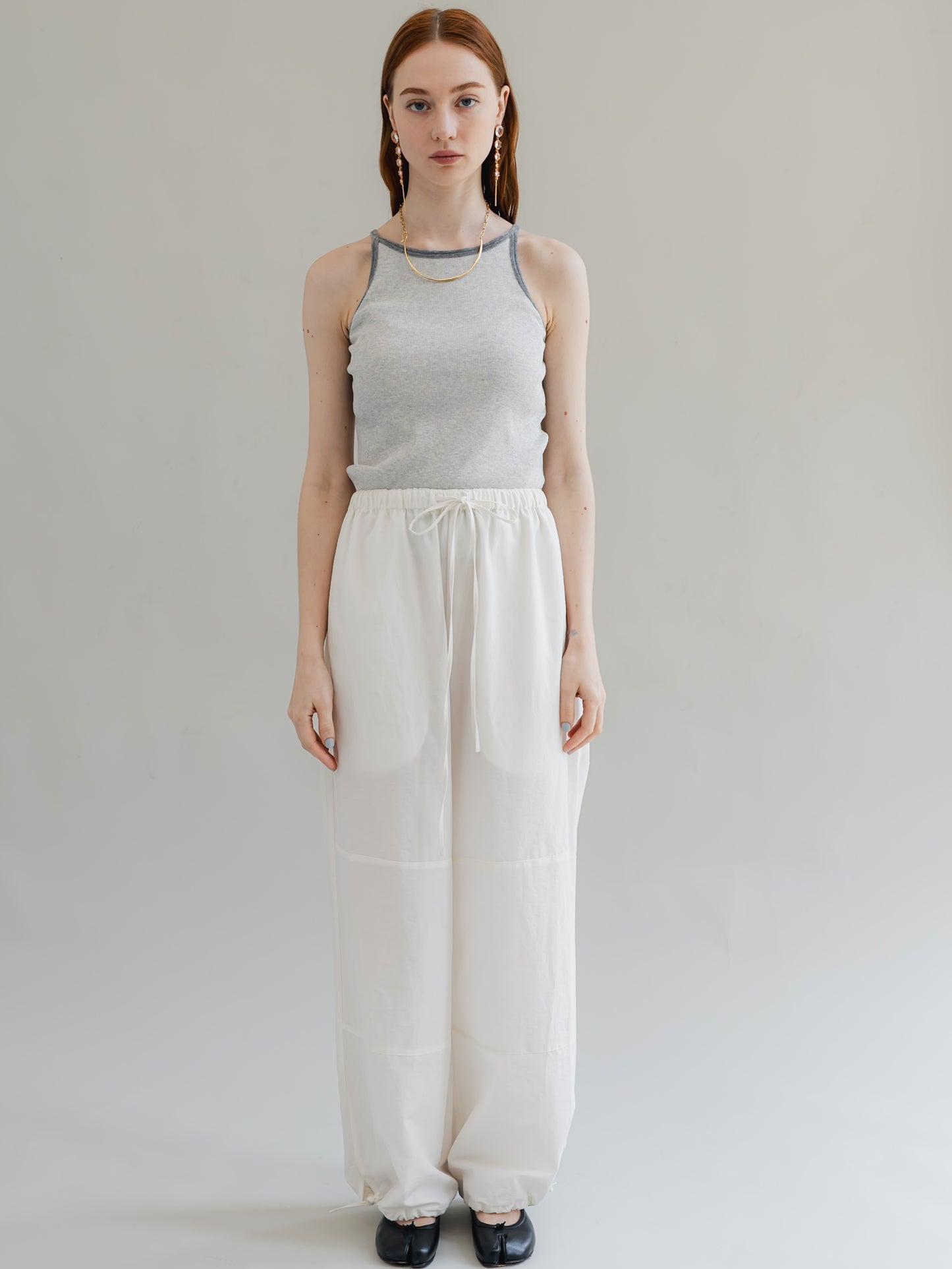 【PRE-ORDER】wind pants(milk)