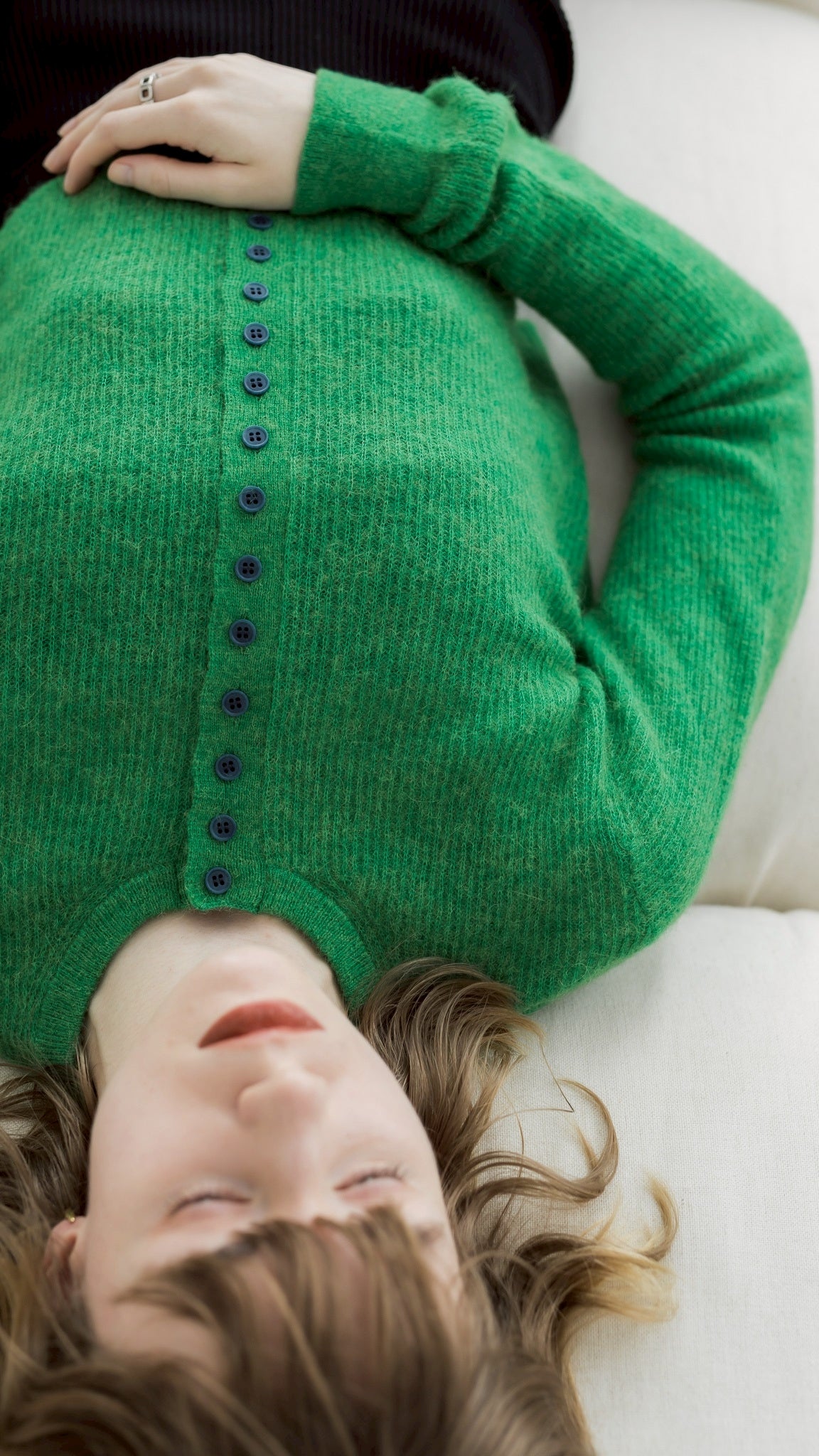 【PRE ORDER】VITAMIN MOHAIR KNIT(BASIL)