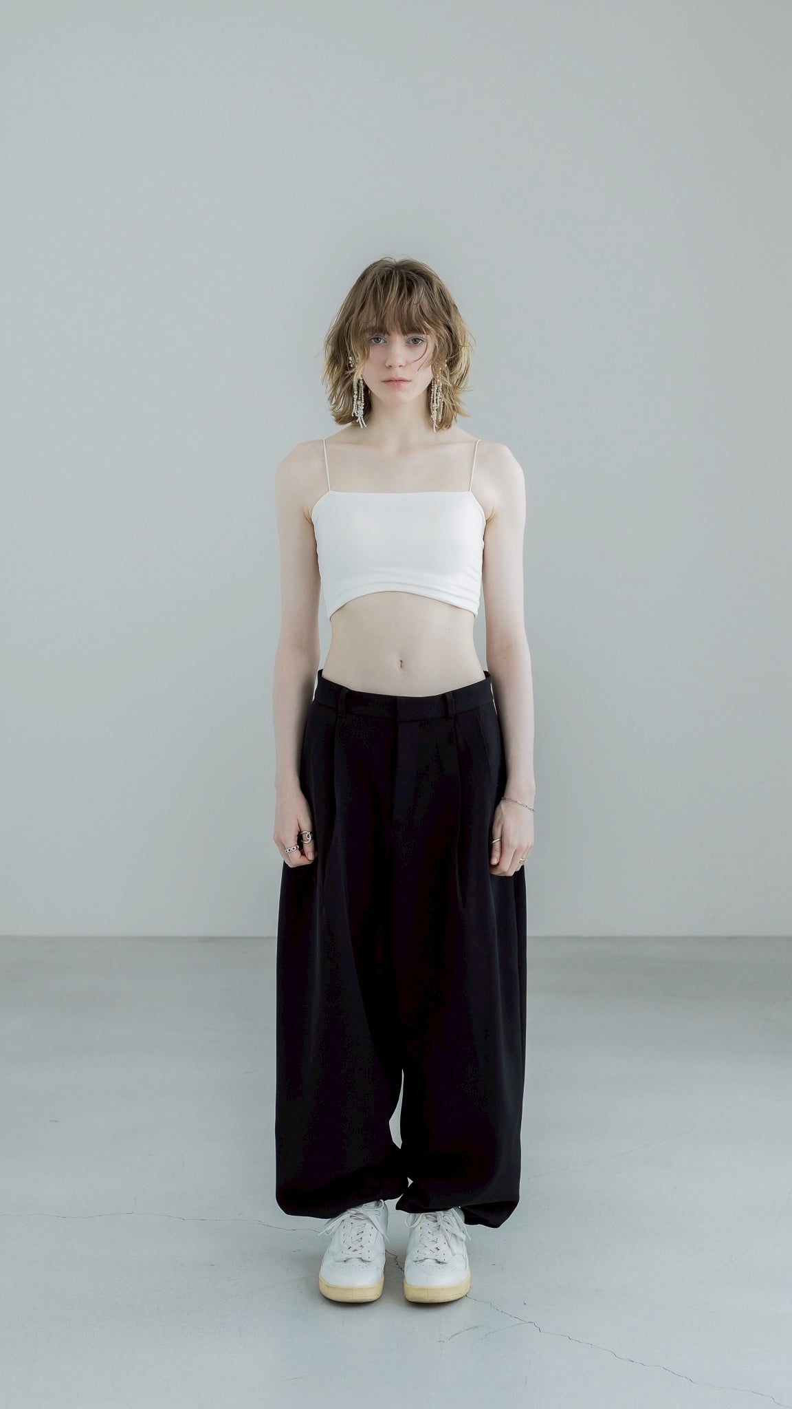 【PRE ORDER】LANDING PANTS(BLACK)