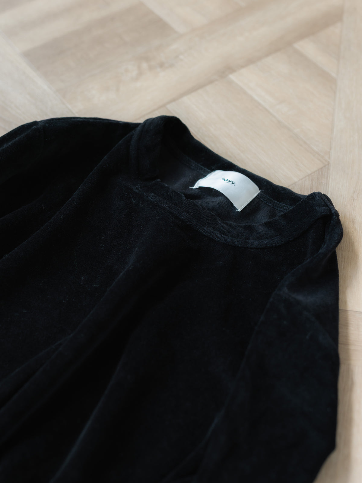 velourT long(black)