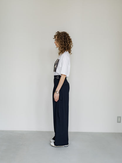 【PREORDER】My Slacks -STRIPE (1color)