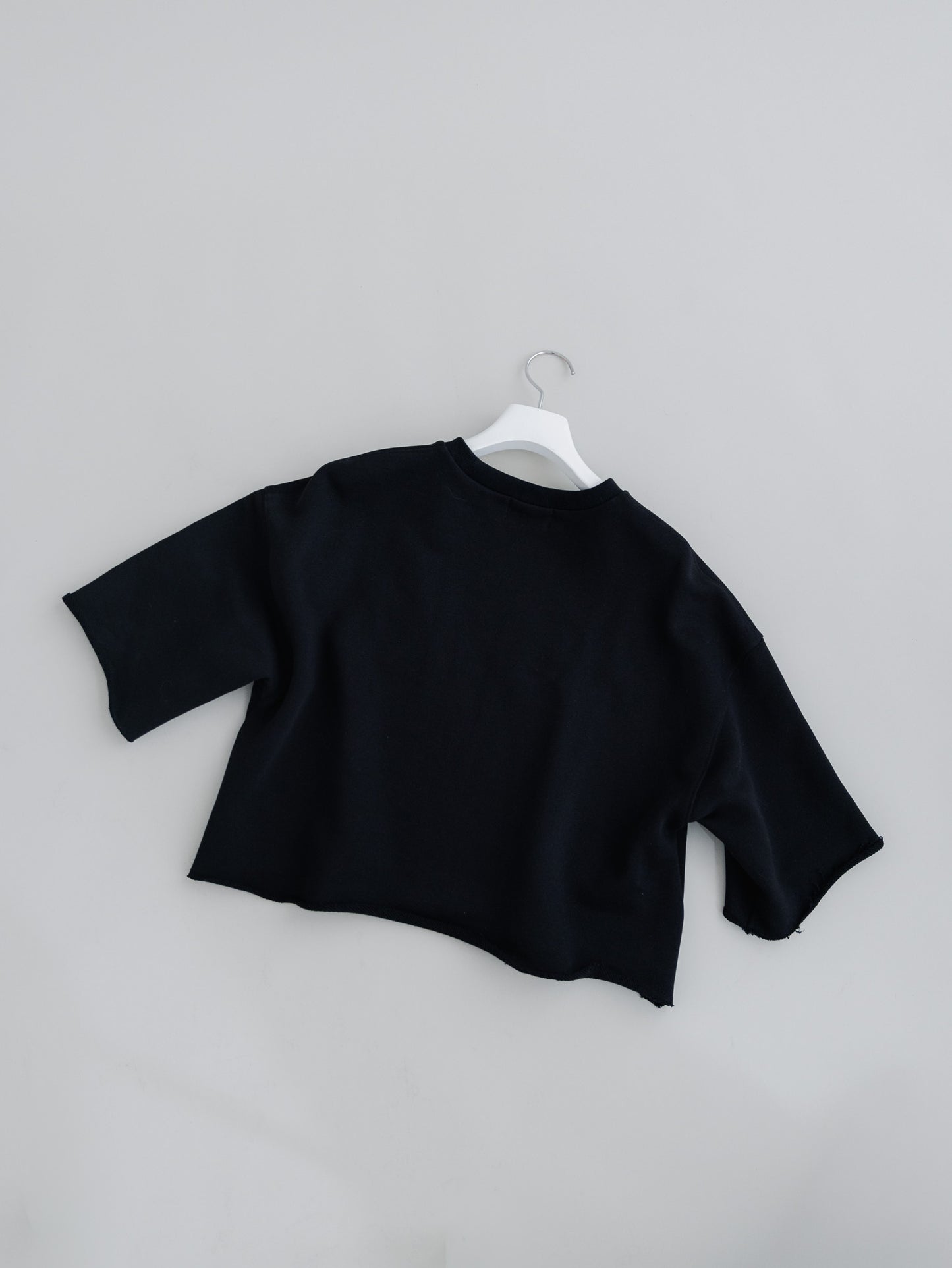 【PRE-ORDER】URAKE CROPPED TEE(black)