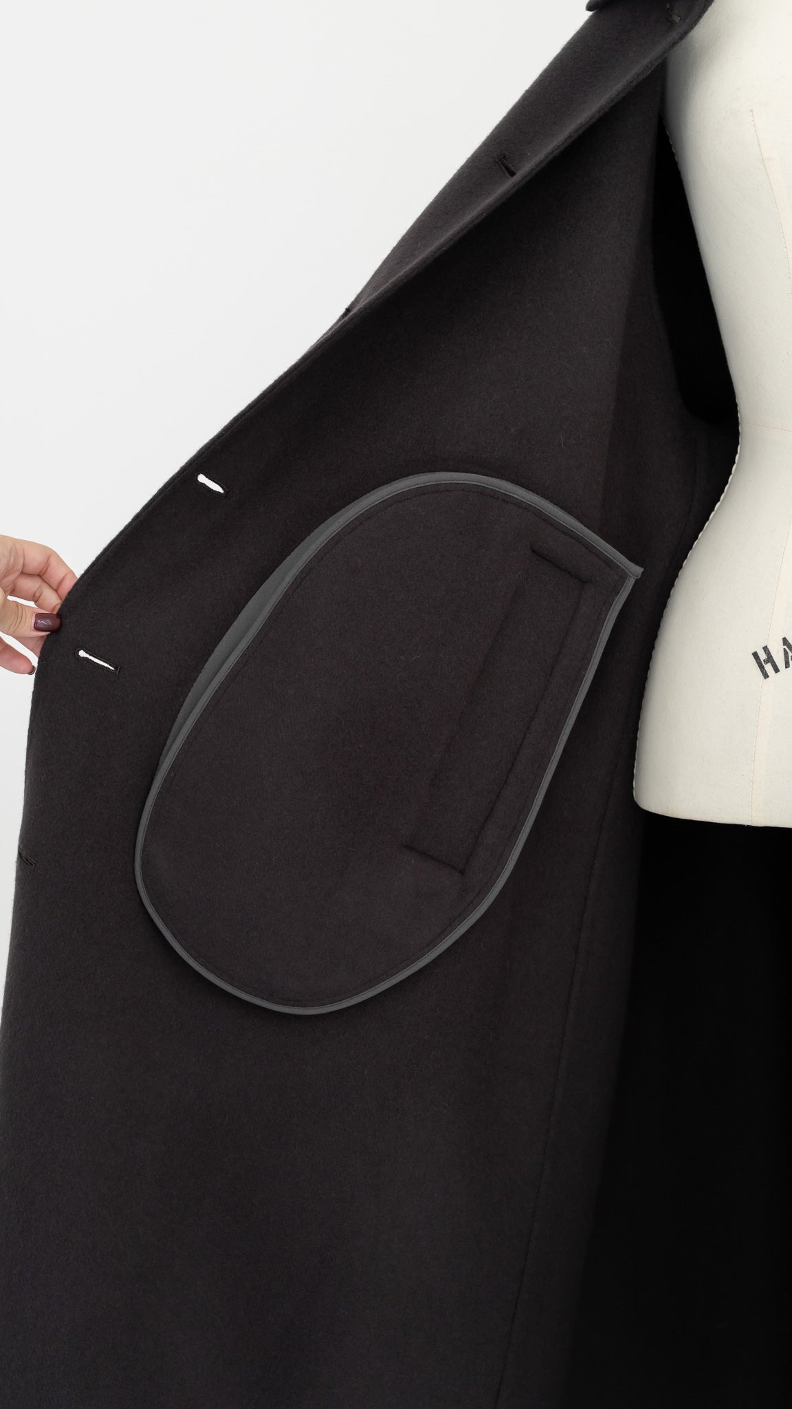 【PRE-ORDER】BALMACAAN COAT(FOG BROWN)