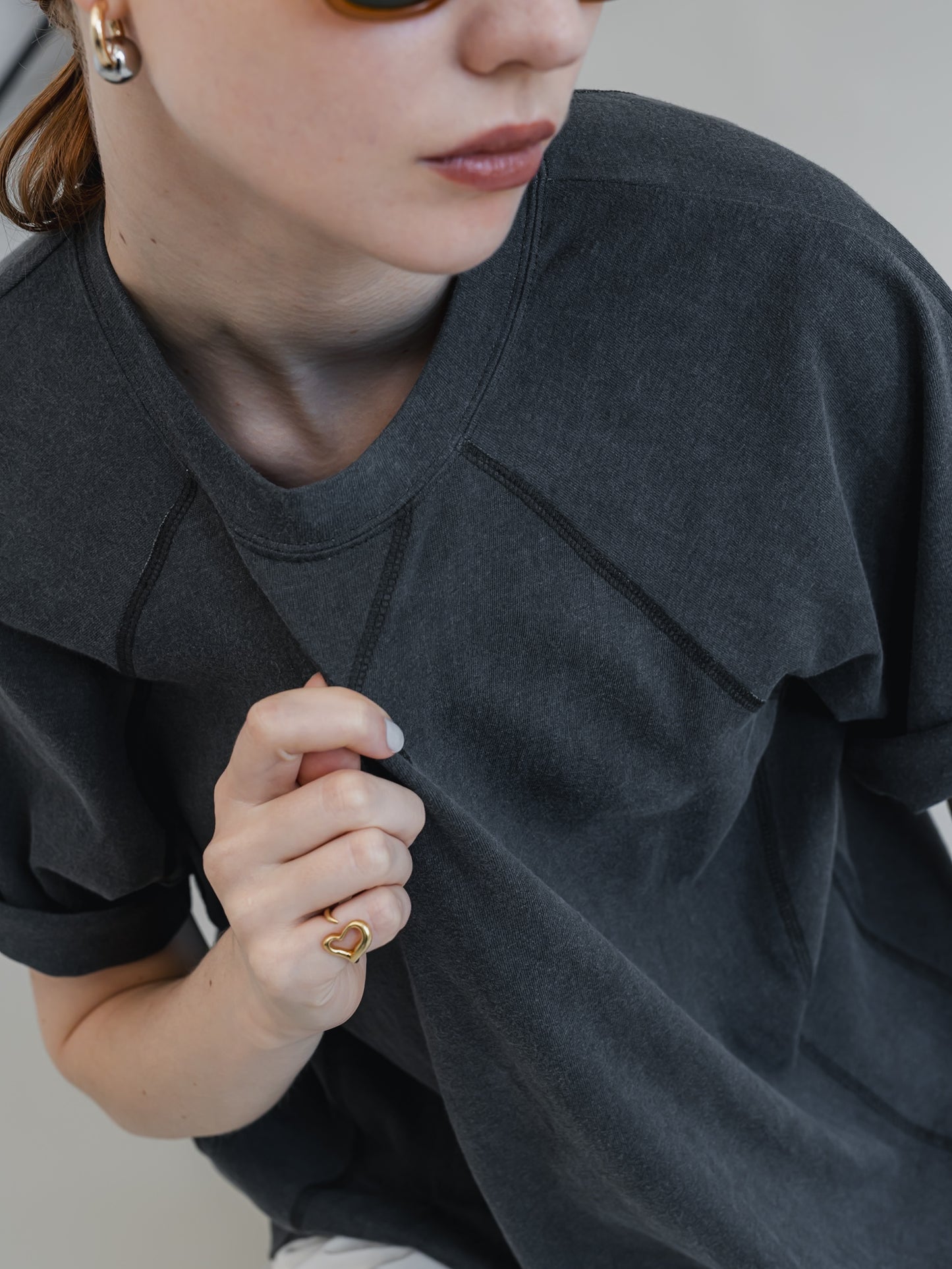 【PRE-ORDER】baseball tee(black)