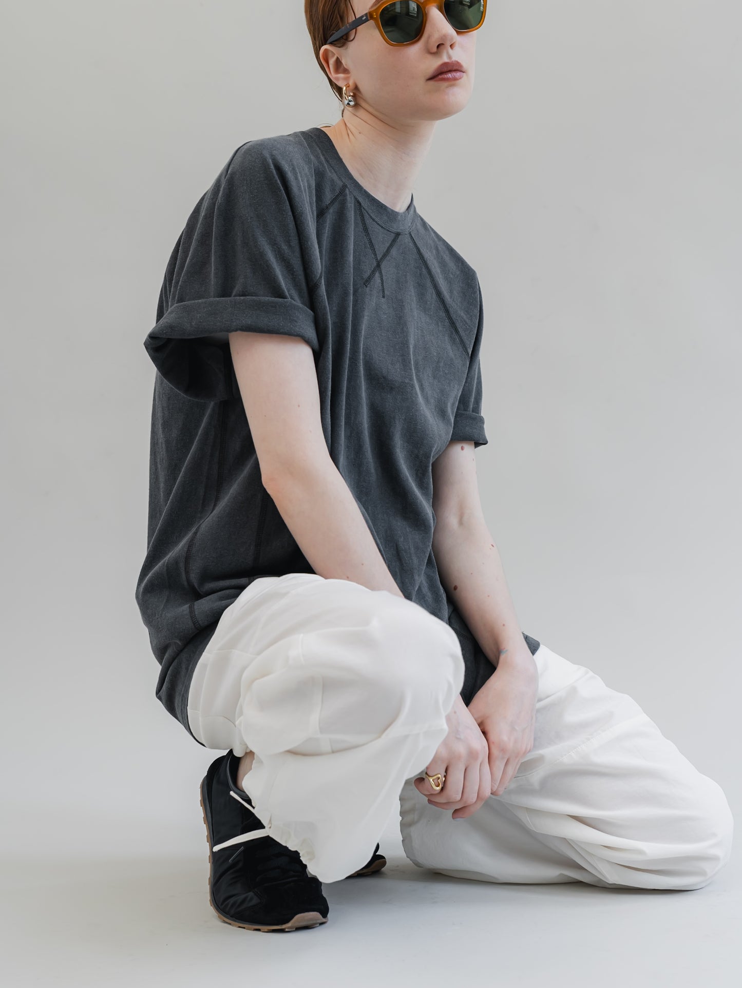 【PRE-ORDER】baseball tee(black)