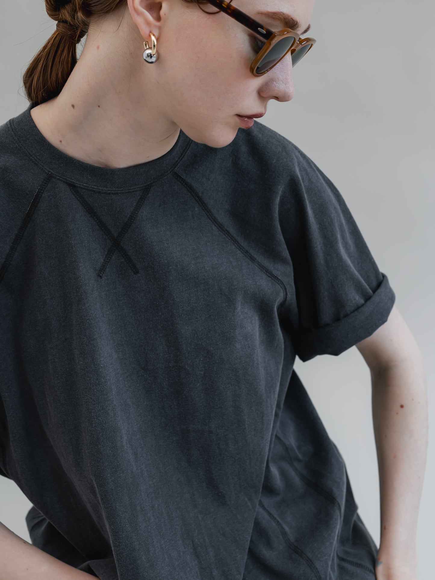 【PRE-ORDER】baseball tee(black)