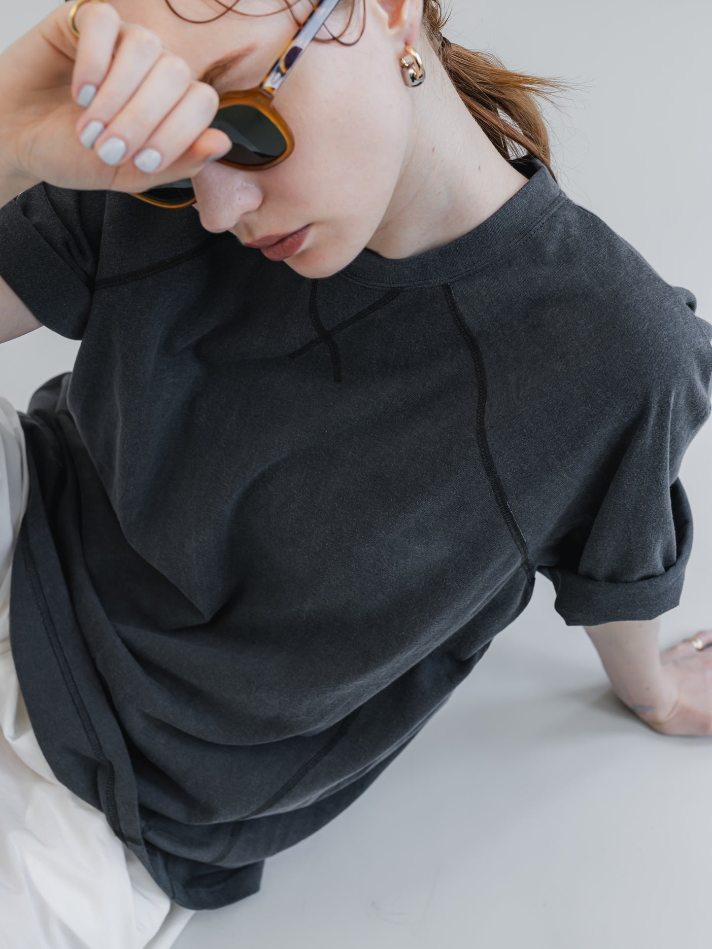 【PRE-ORDER】baseball tee(black)