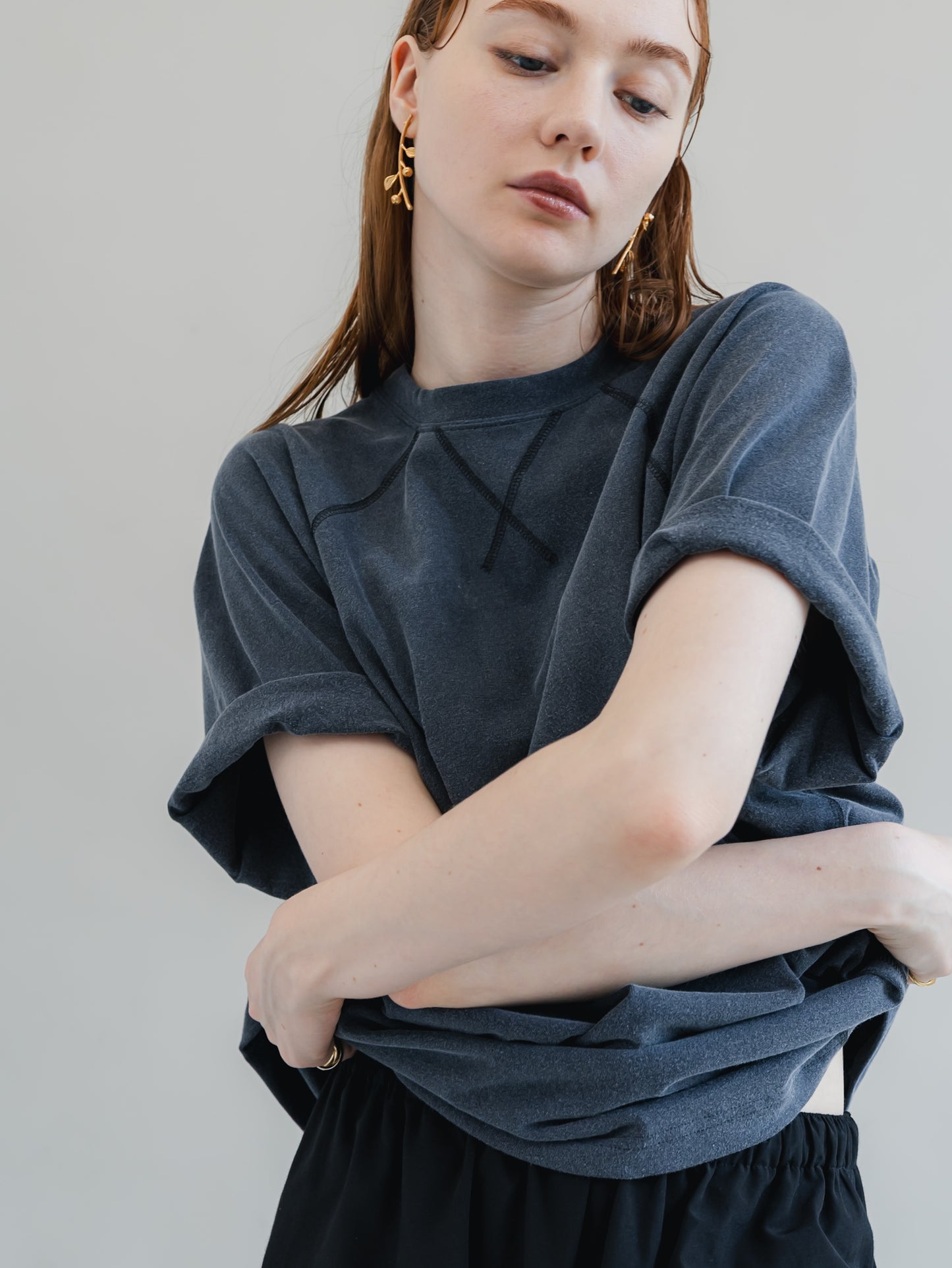 【PRE-ORDER】baseball tee(navy)