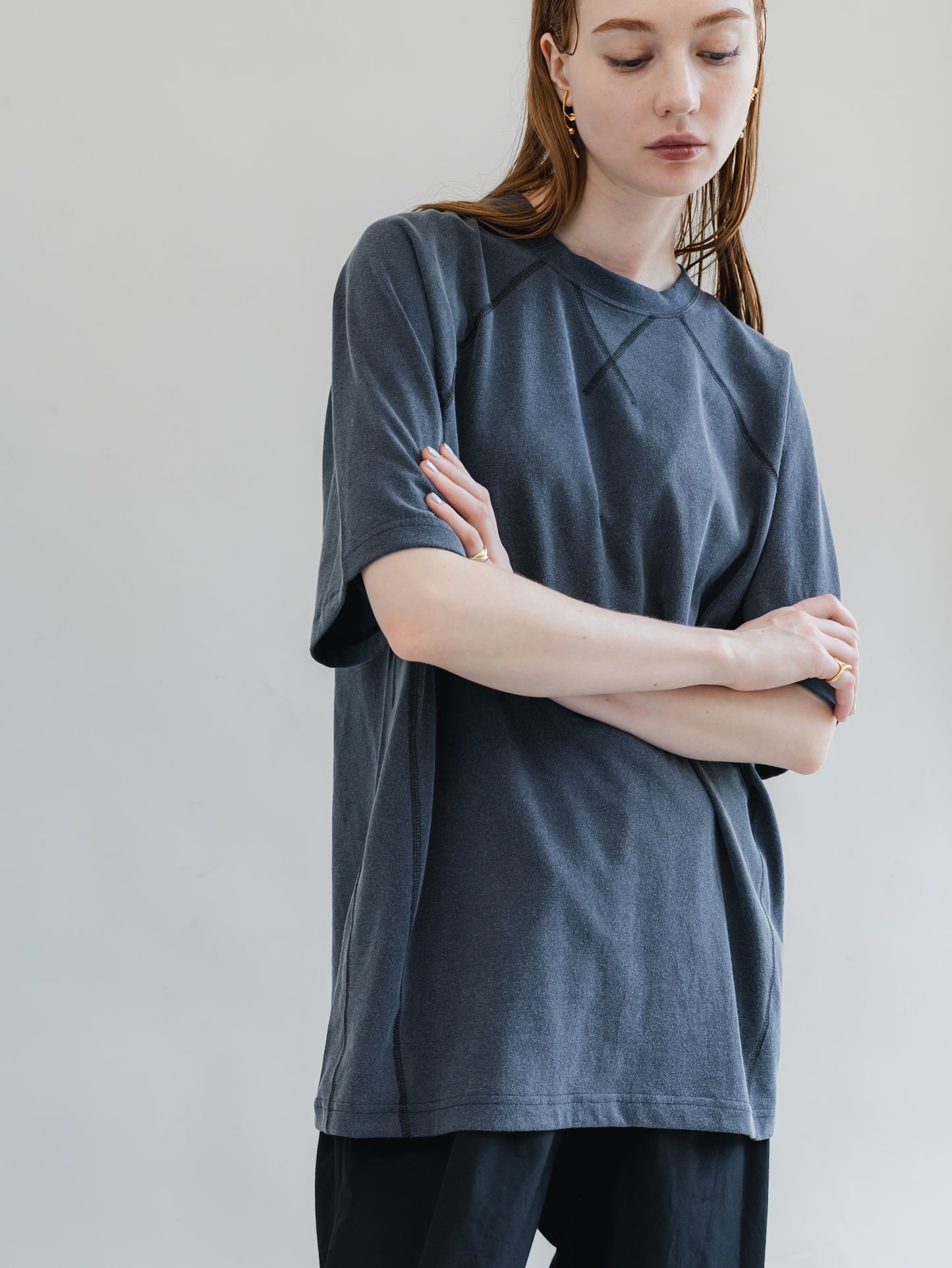 【PRE-ORDER】baseball tee(navy)