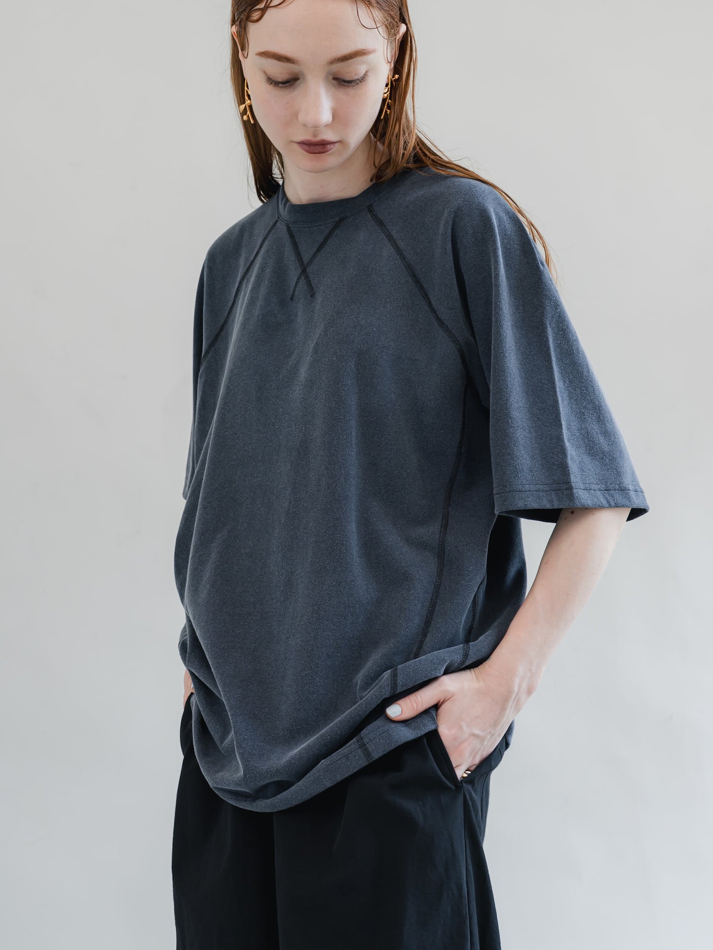 【PRE-ORDER】baseball tee(navy)