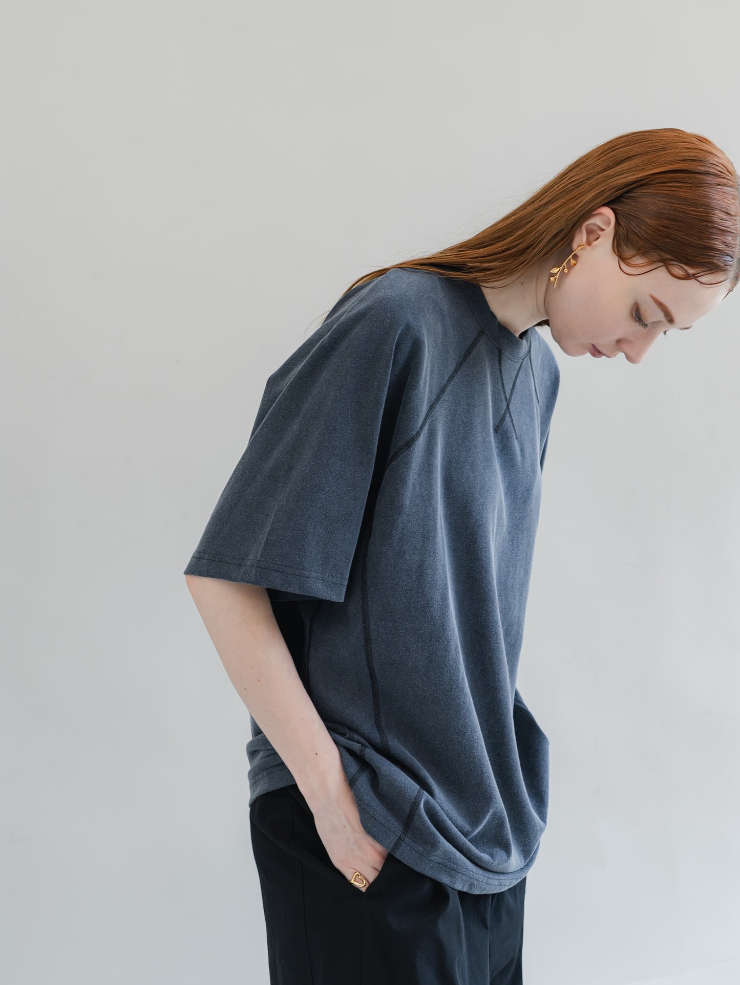 【PRE-ORDER】baseball tee(navy)