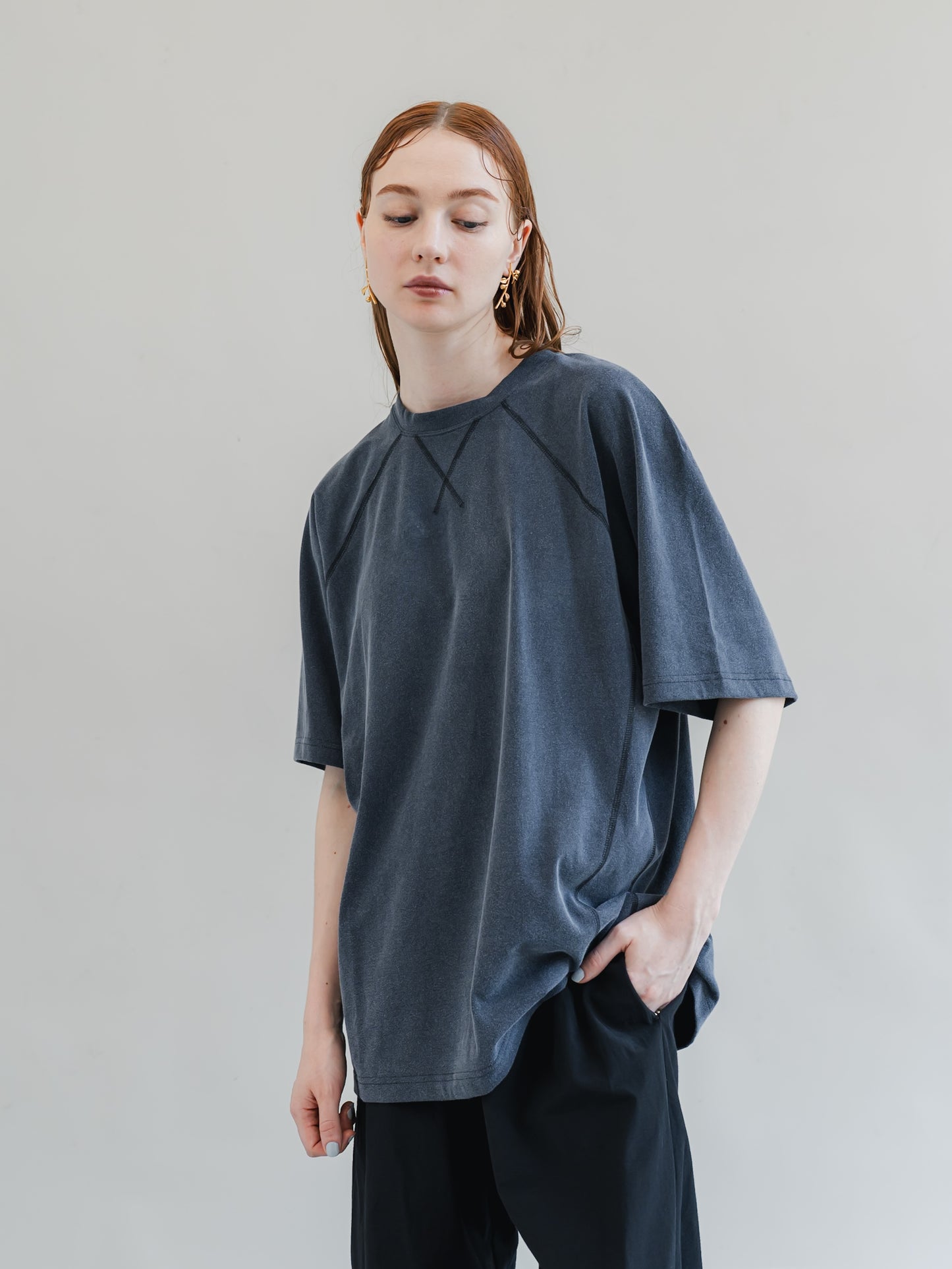 【PRE-ORDER】baseball tee(navy)