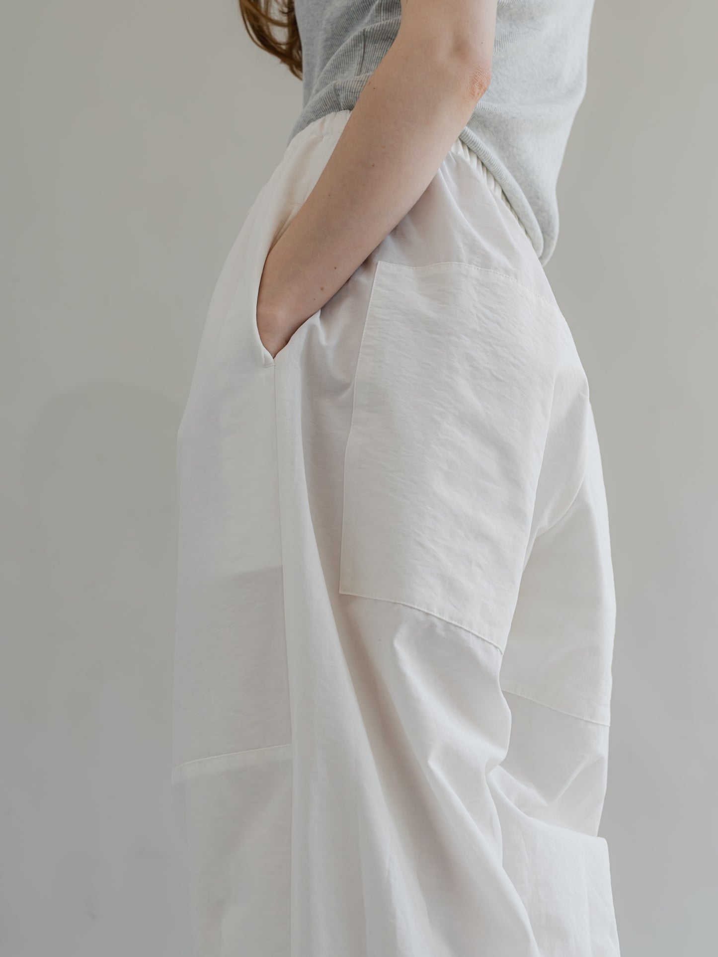 【PRE-ORDER】wind pants(milk)