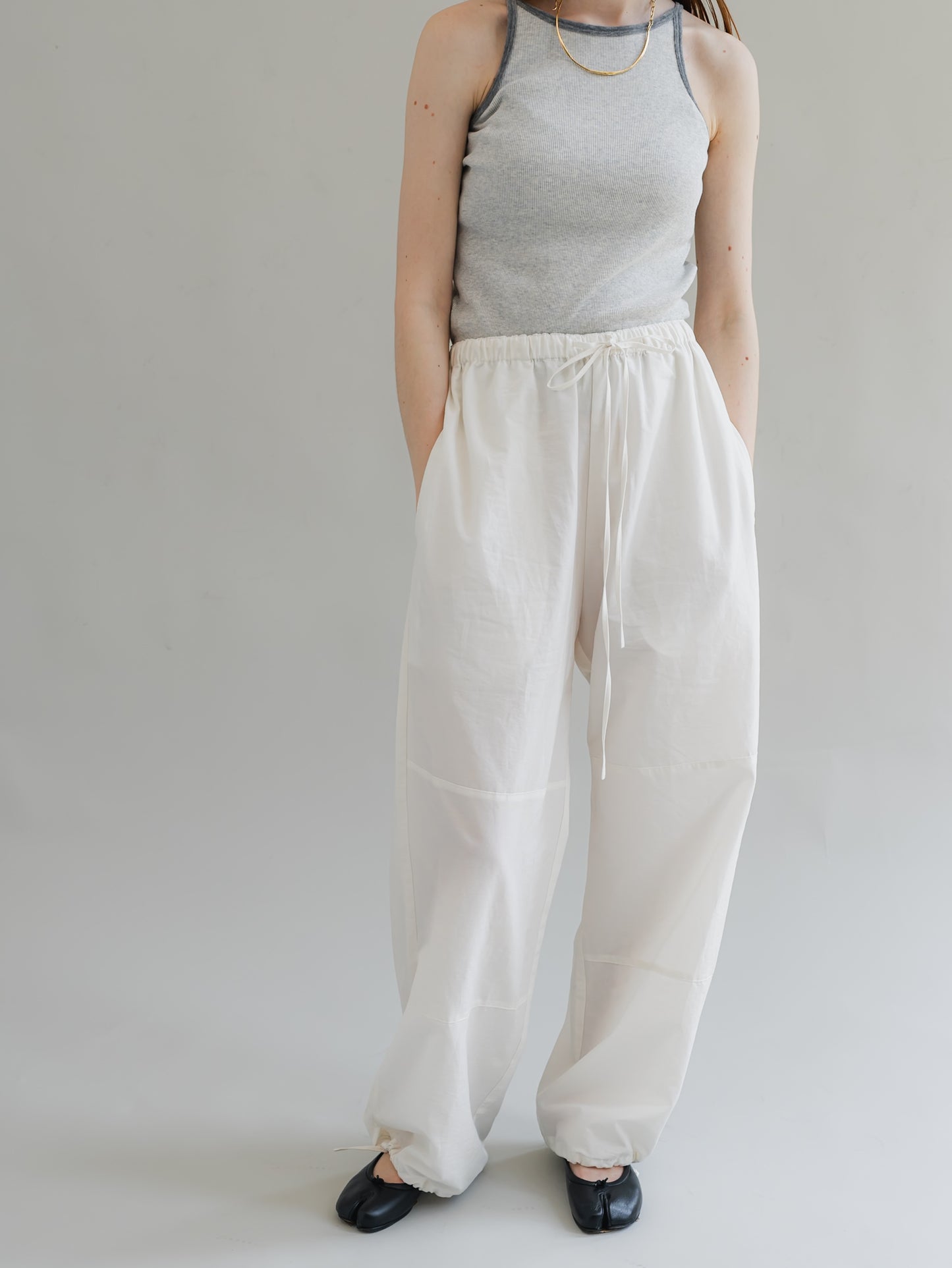 【PRE-ORDER】wind pants(milk)