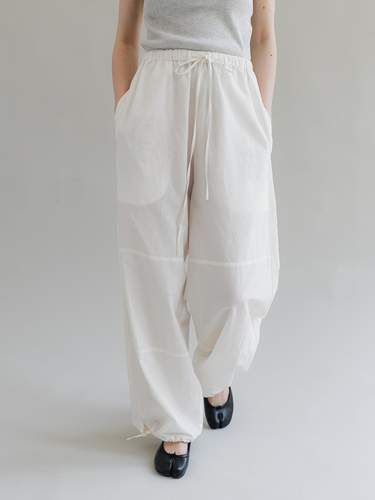 【PRE-ORDER】wind pants(milk)