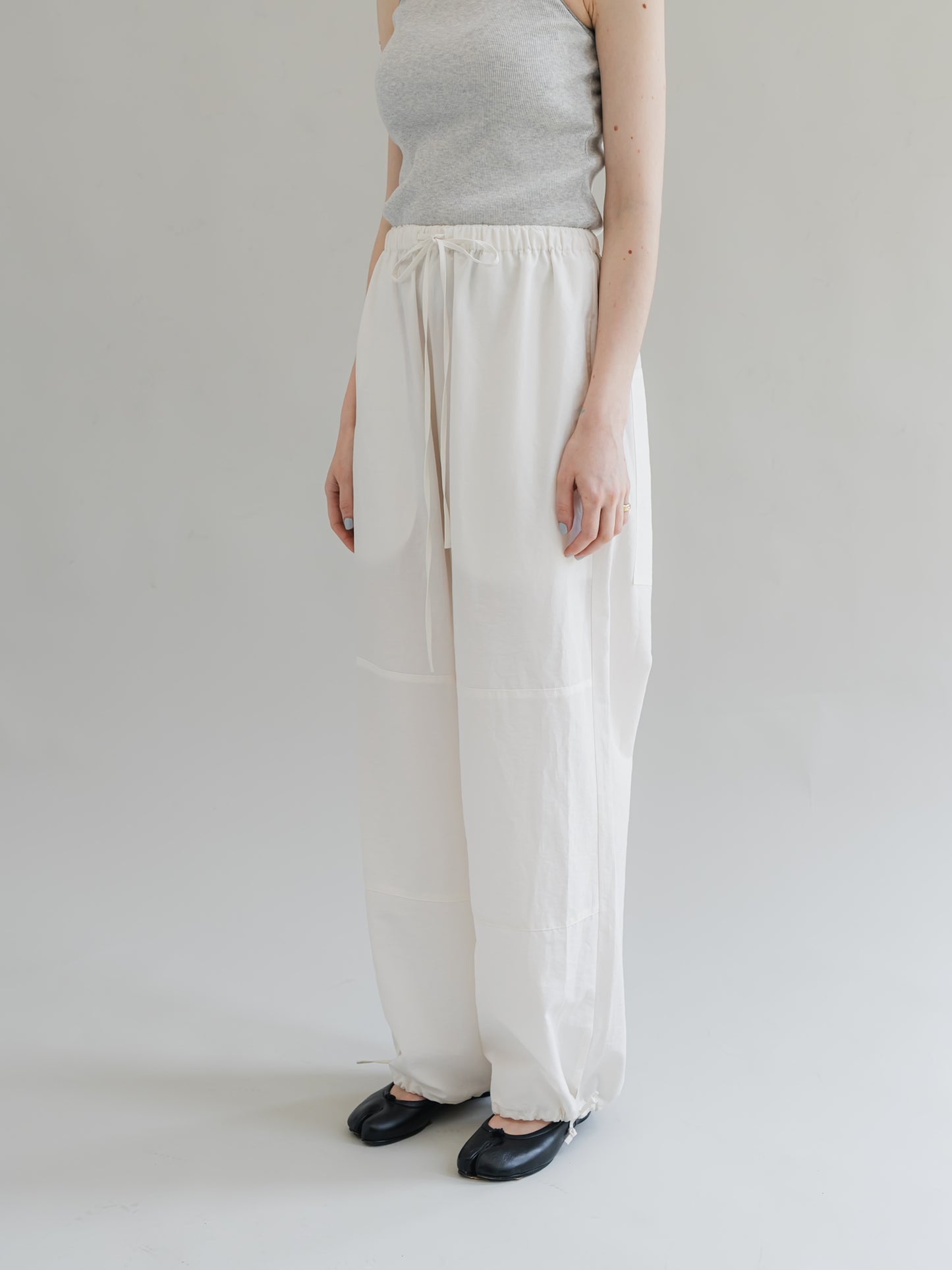 【PRE-ORDER】wind pants(milk)