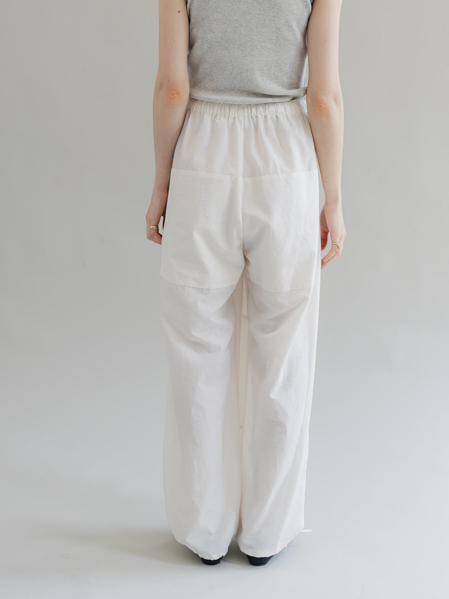 【PRE-ORDER】wind pants(milk)
