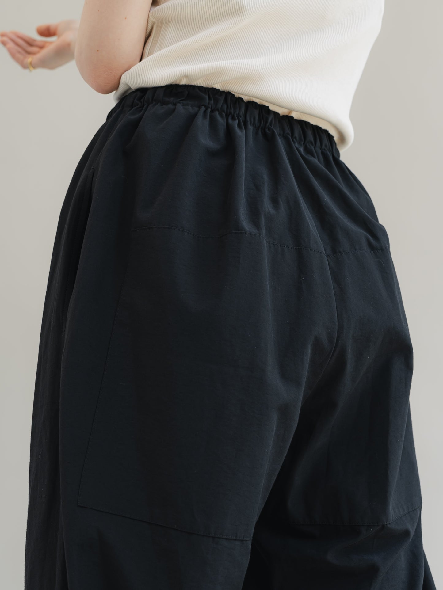 【PRE-ORDER】wind pants(black)