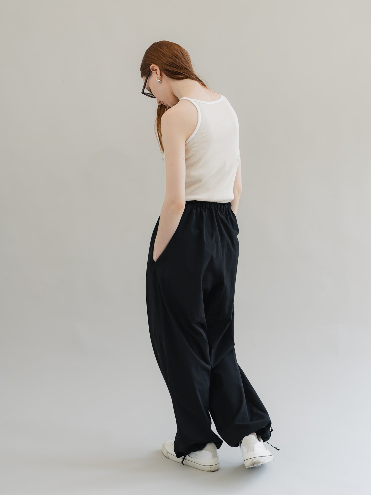 【PRE-ORDER】wind pants(black)
