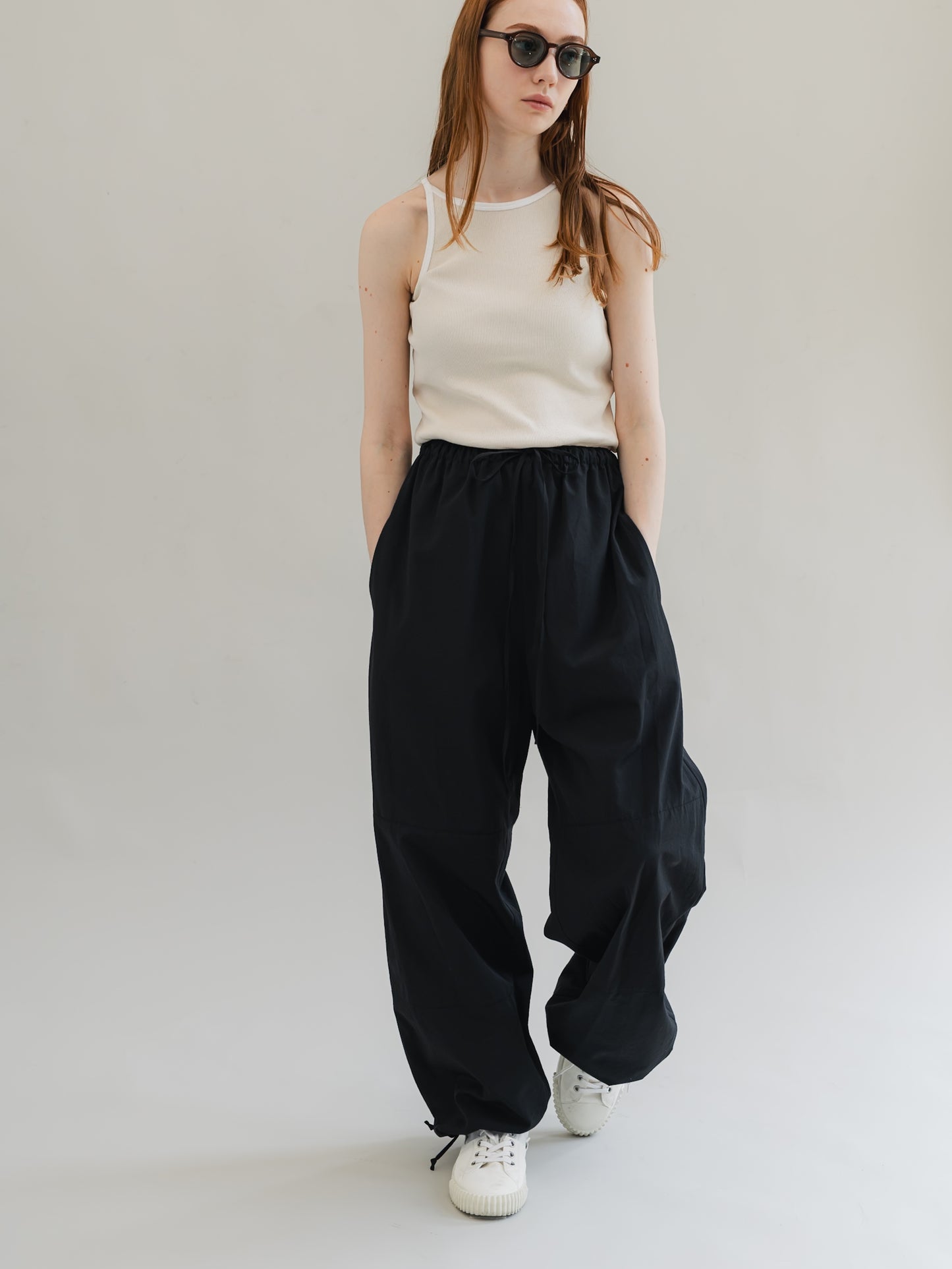 【PRE-ORDER】wind pants(black)