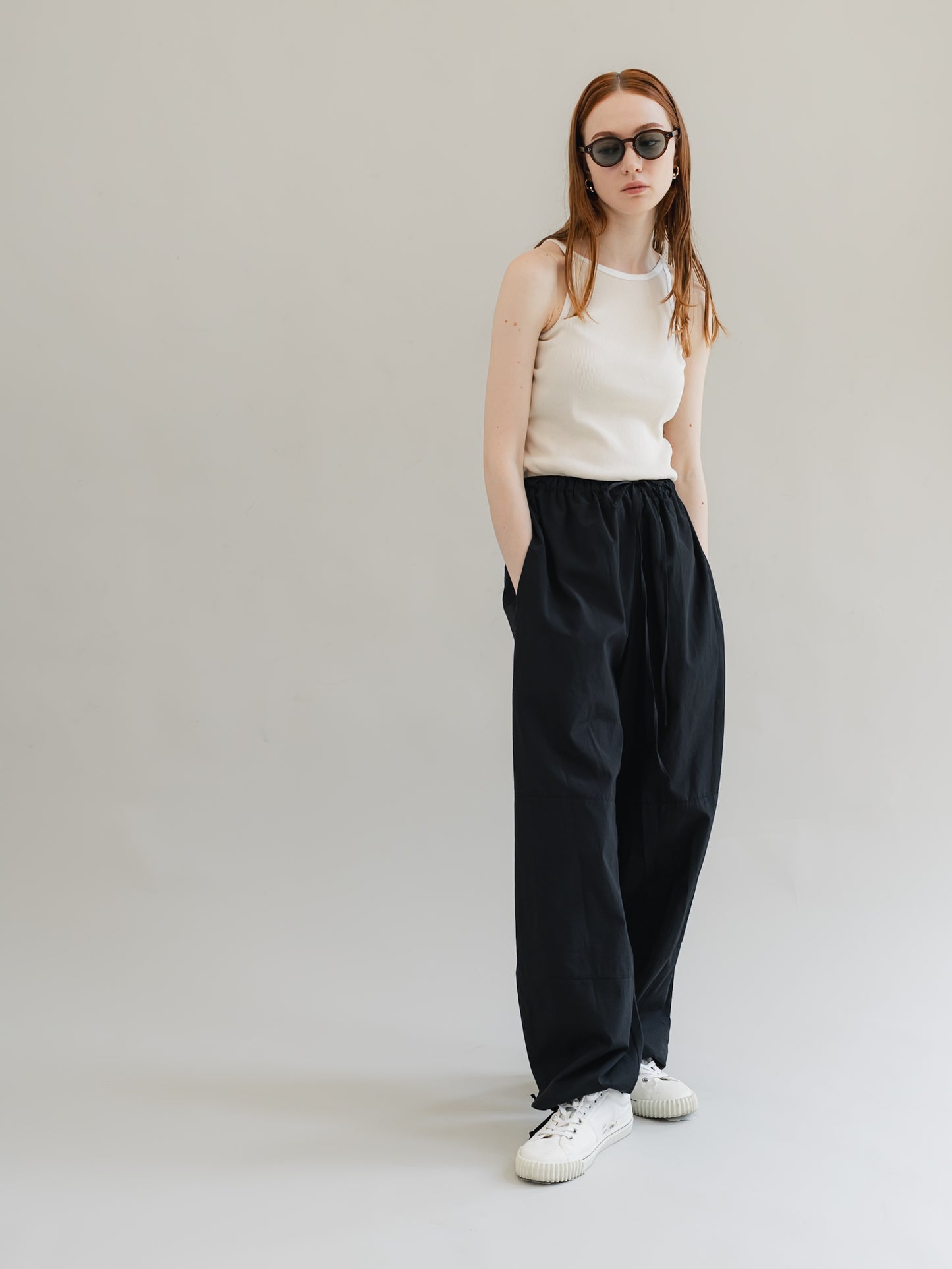 【PRE-ORDER】wind pants(black)