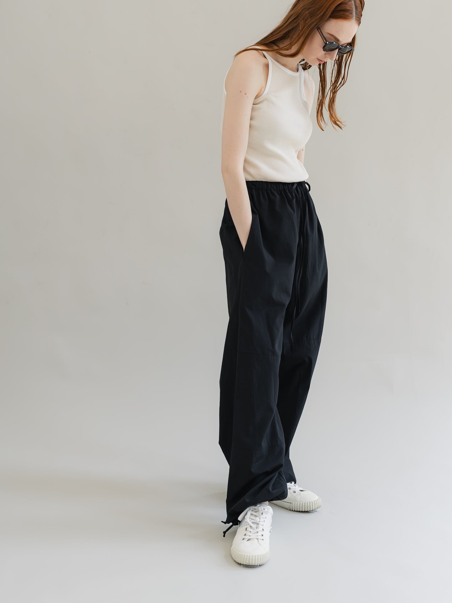 【PRE-ORDER】wind pants(black)