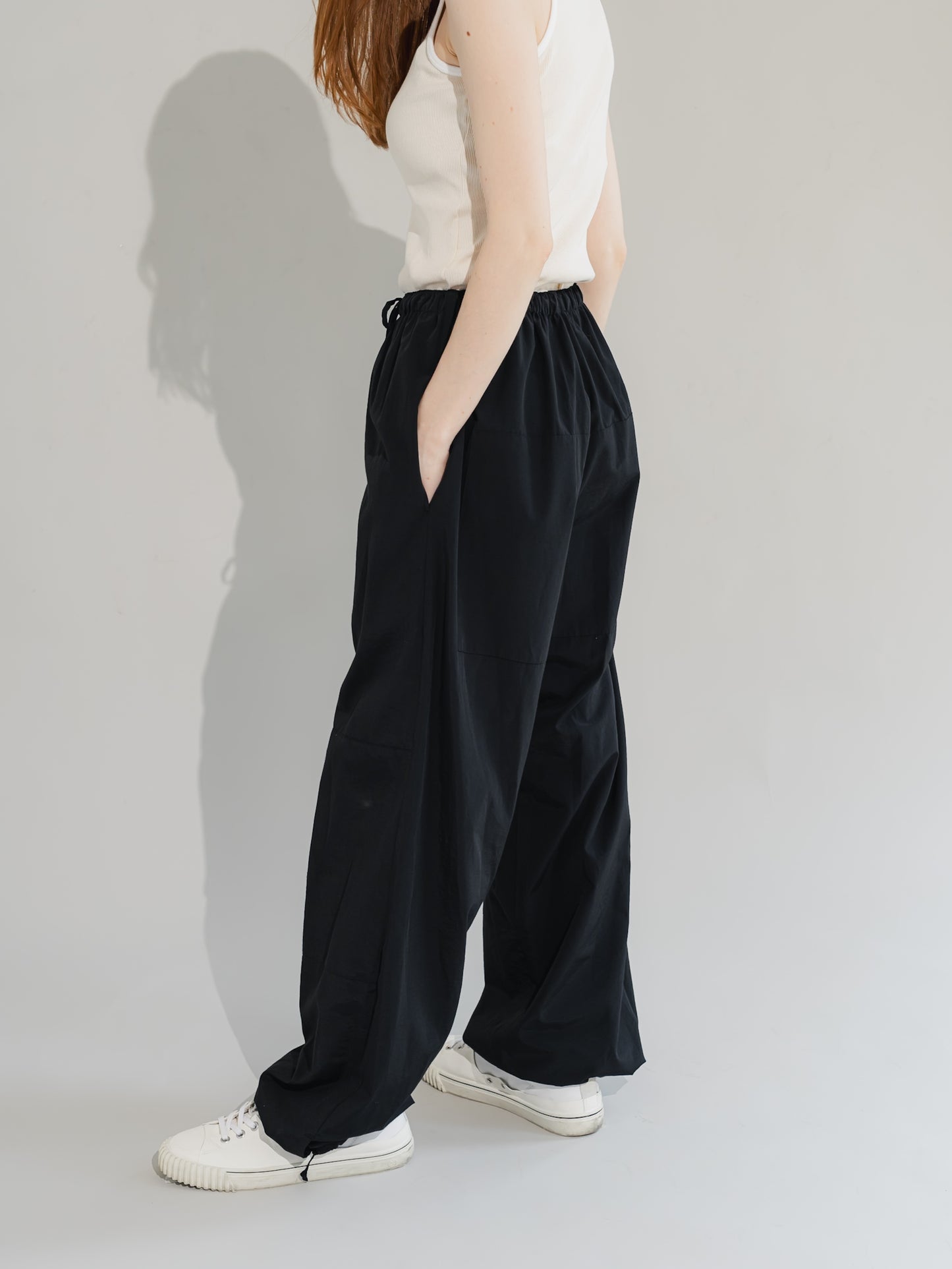 【PRE-ORDER】wind pants(black)