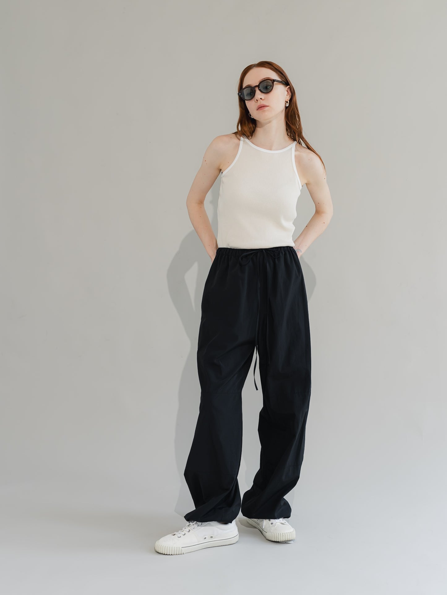 【PRE-ORDER】wind pants(black)