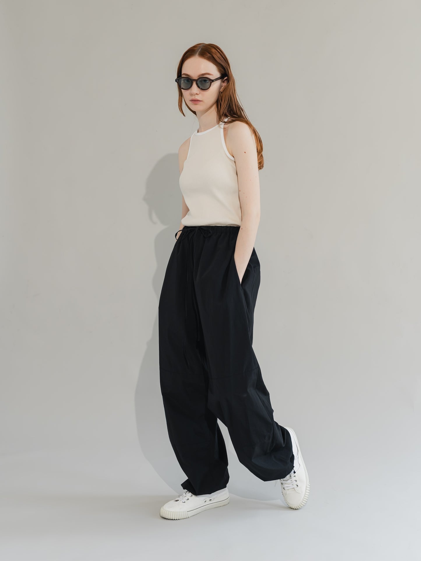 【PRE-ORDER】wind pants(black)