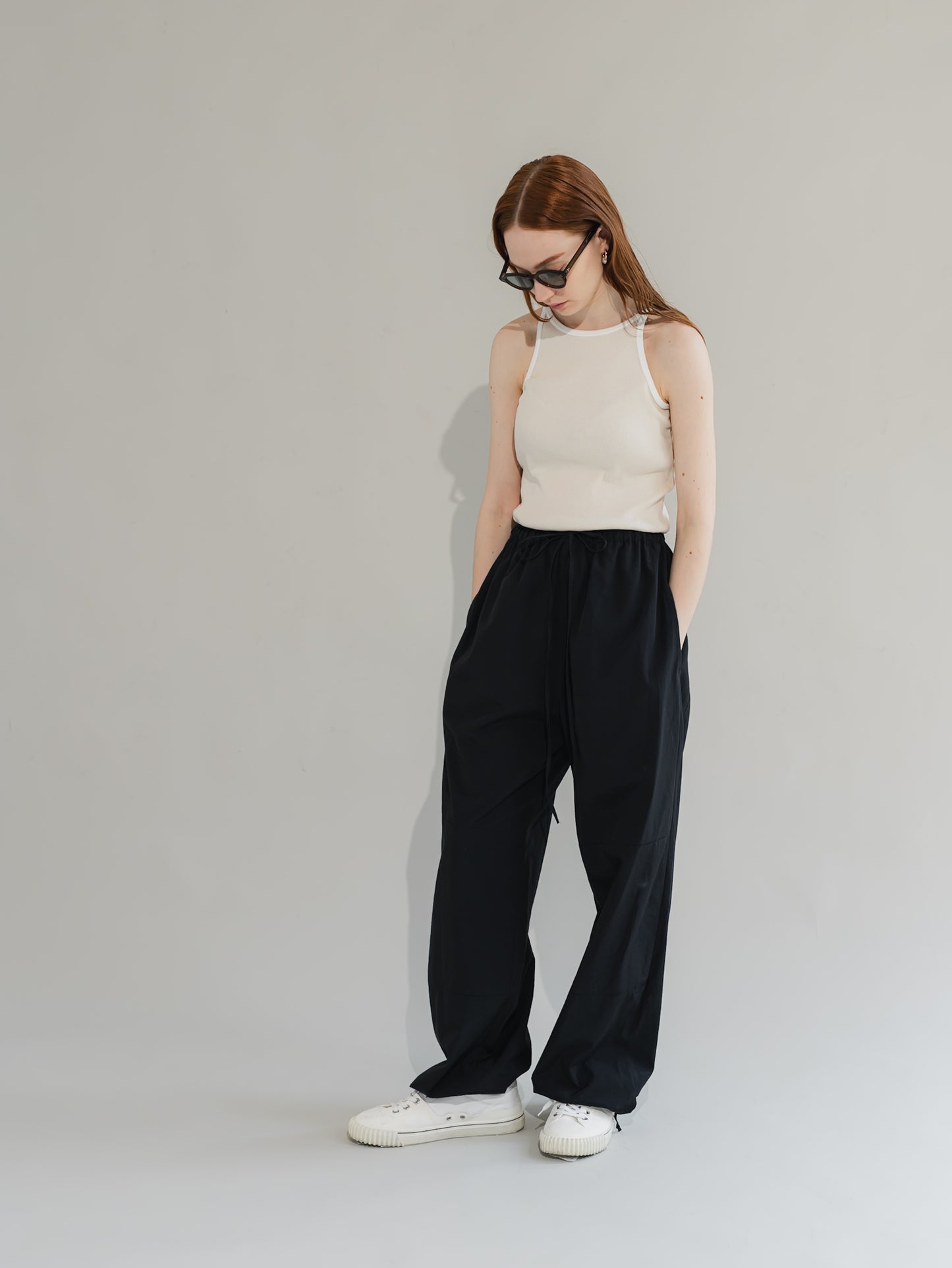 【PRE-ORDER】wind pants(black)