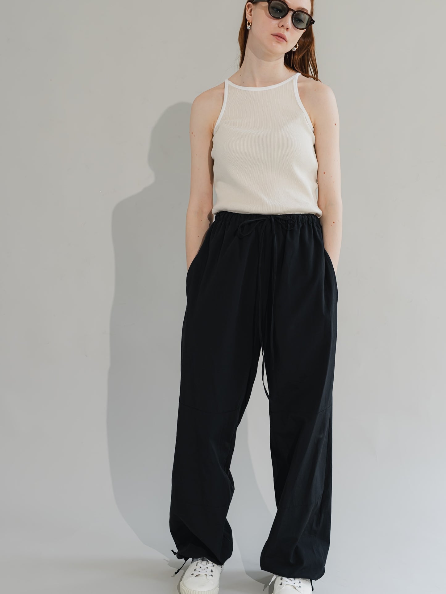 【PRE-ORDER】wind pants(black)
