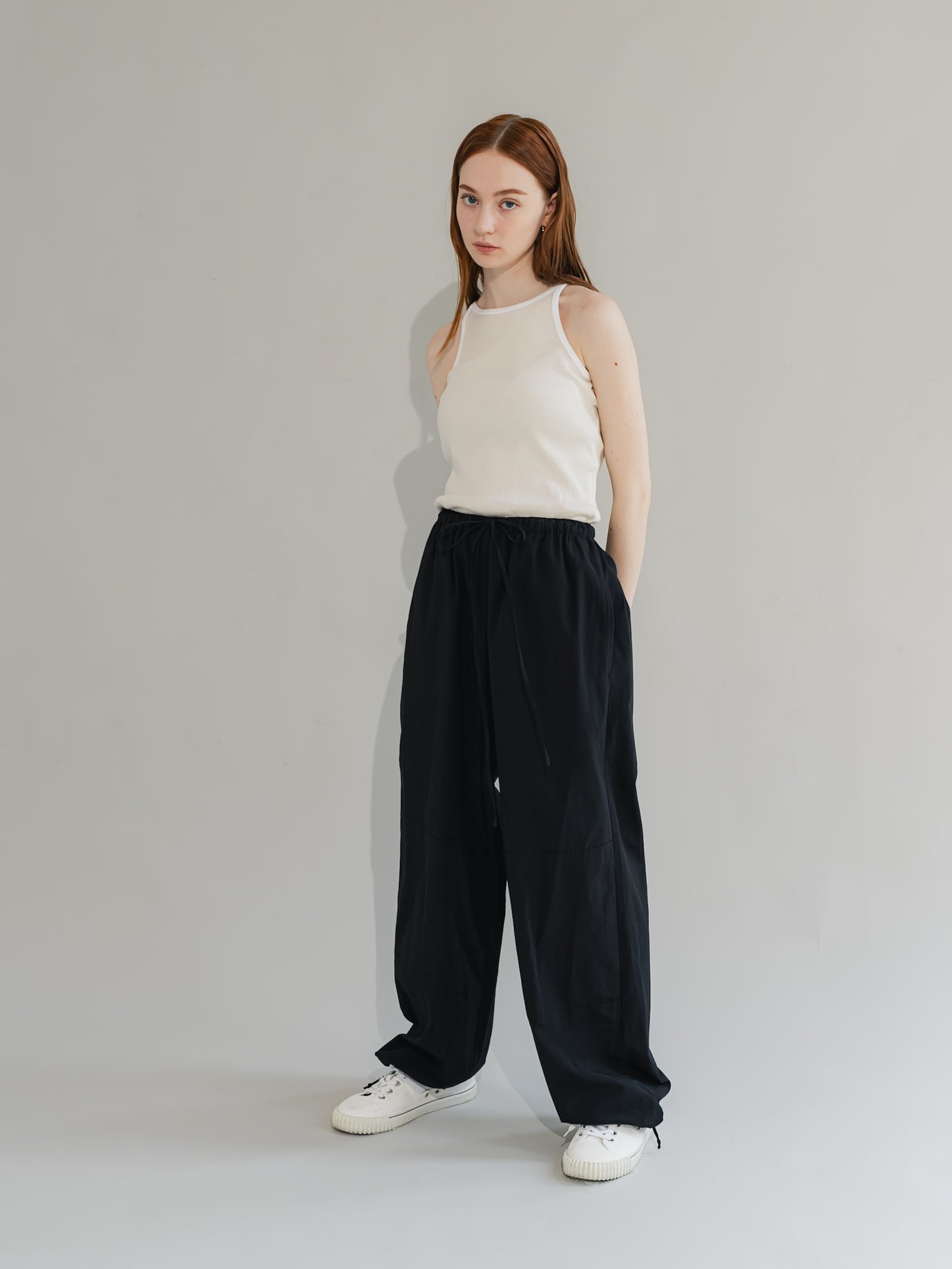 【PRE-ORDER】wind pants(black)