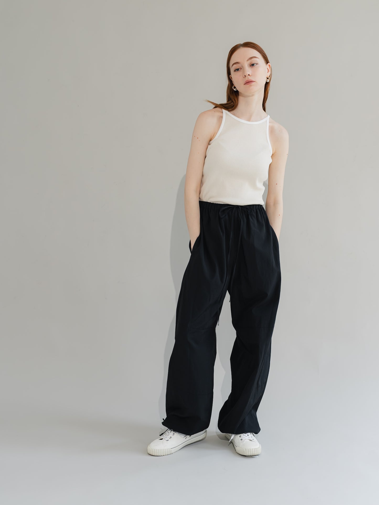 【PRE-ORDER】wind pants(black)