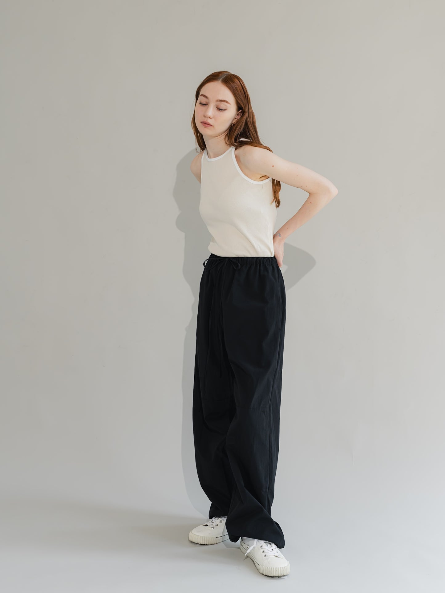 【PRE-ORDER】wind pants(black)
