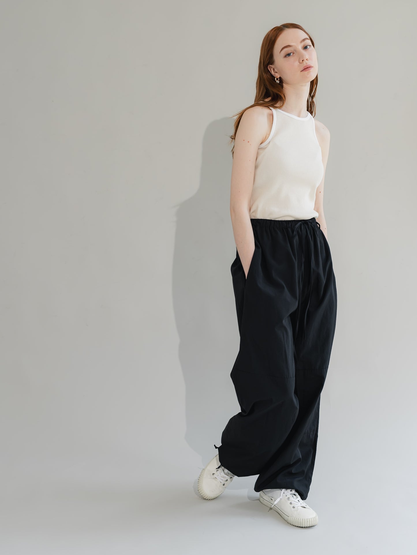 【PRE-ORDER】wind pants(black)