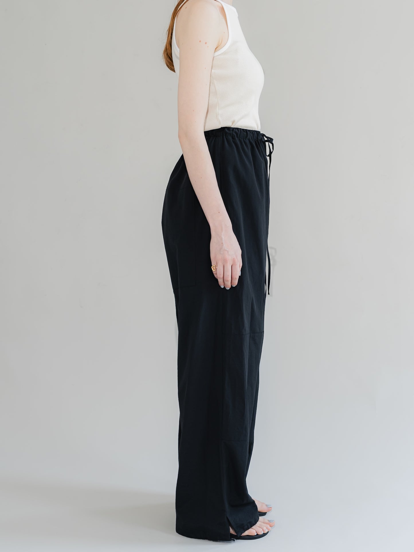 【PRE-ORDER】wind pants(black)