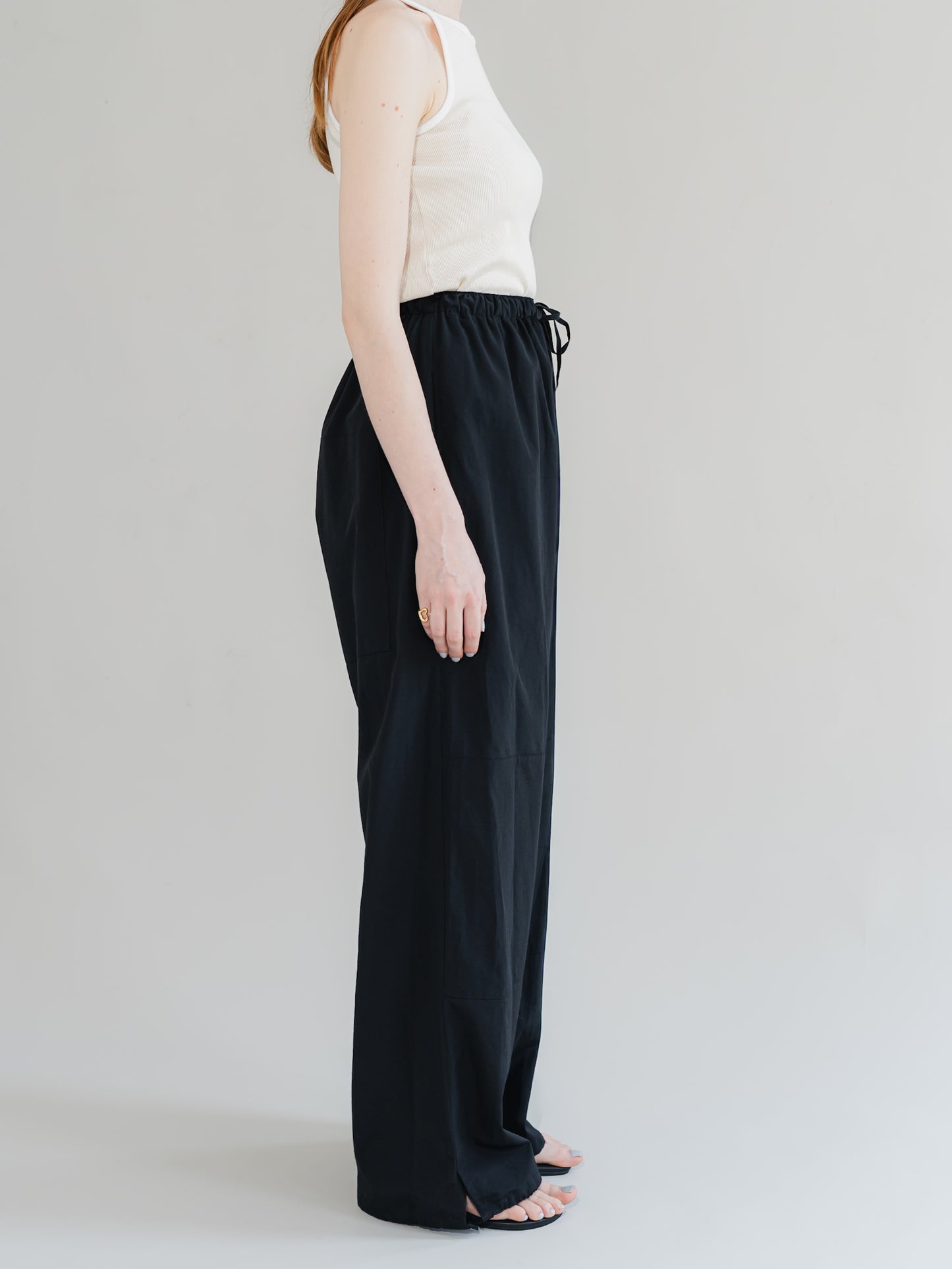 【PRE-ORDER】wind pants(black)