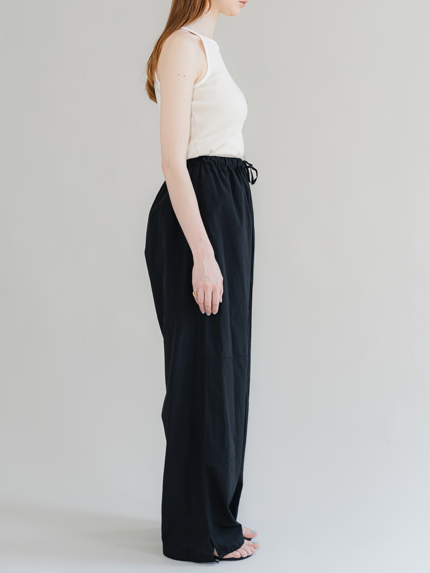 【PRE-ORDER】wind pants(black)
