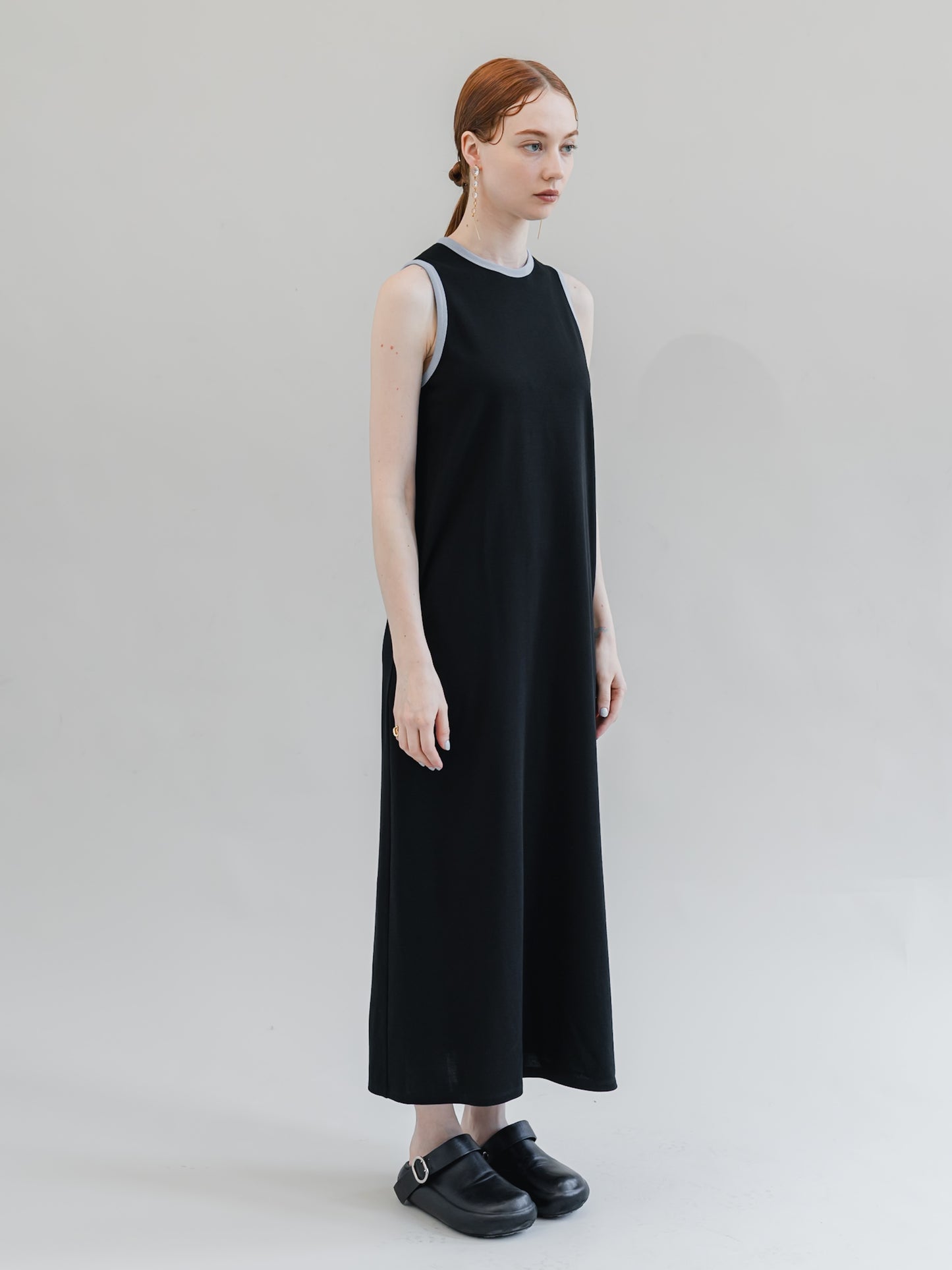 【PRE-ORDER】trip dress(black)