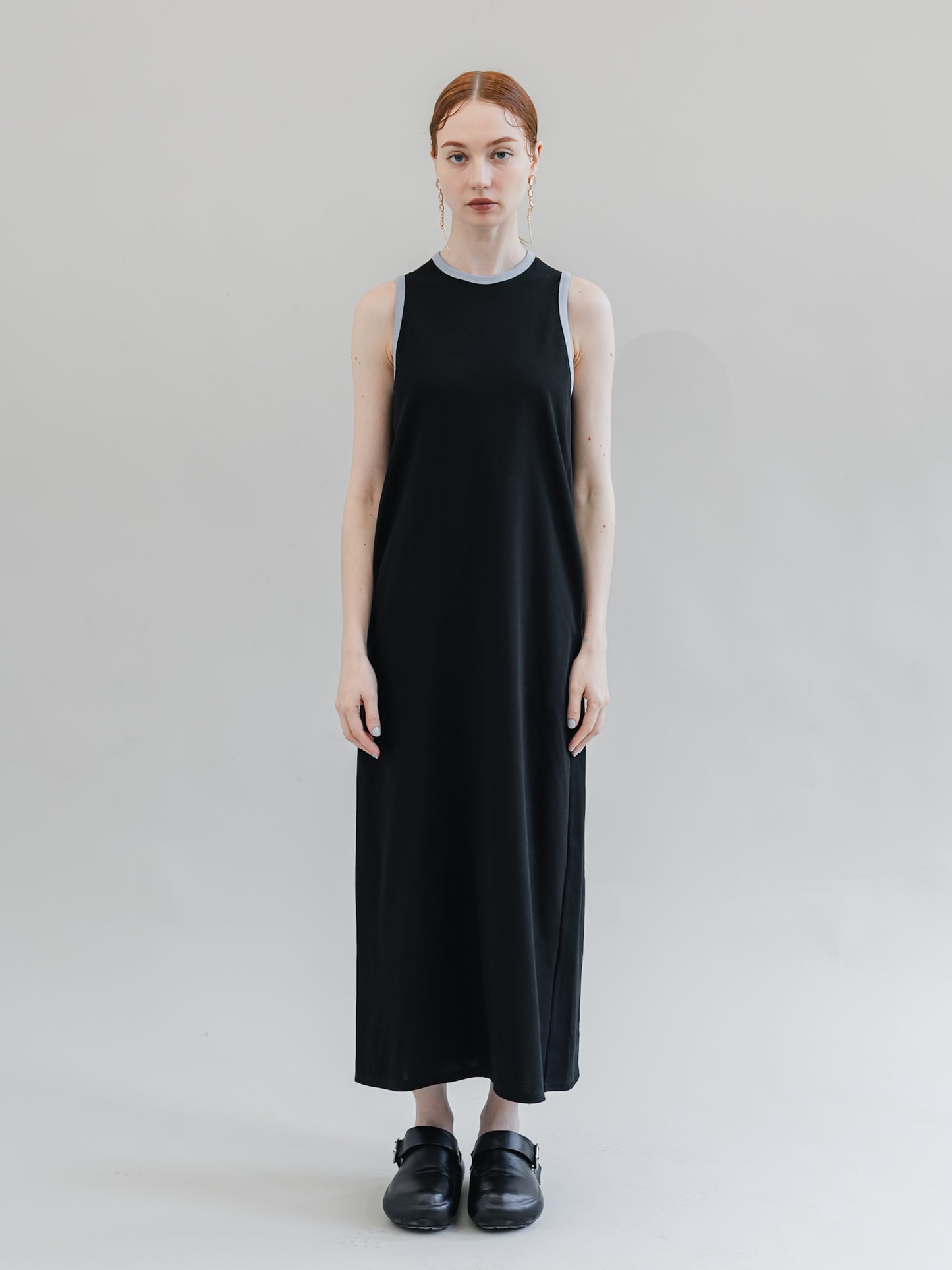 【PRE-ORDER】trip dress(black)