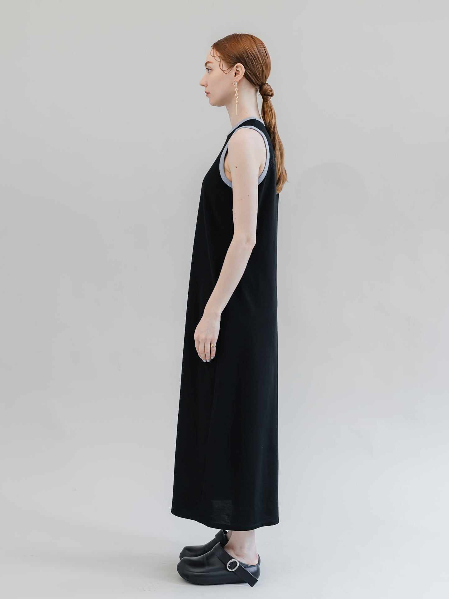 【PRE-ORDER】trip dress(black)