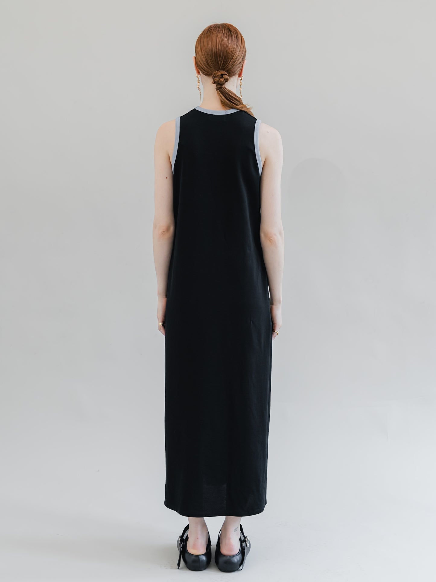 【PRE-ORDER】trip dress(black)