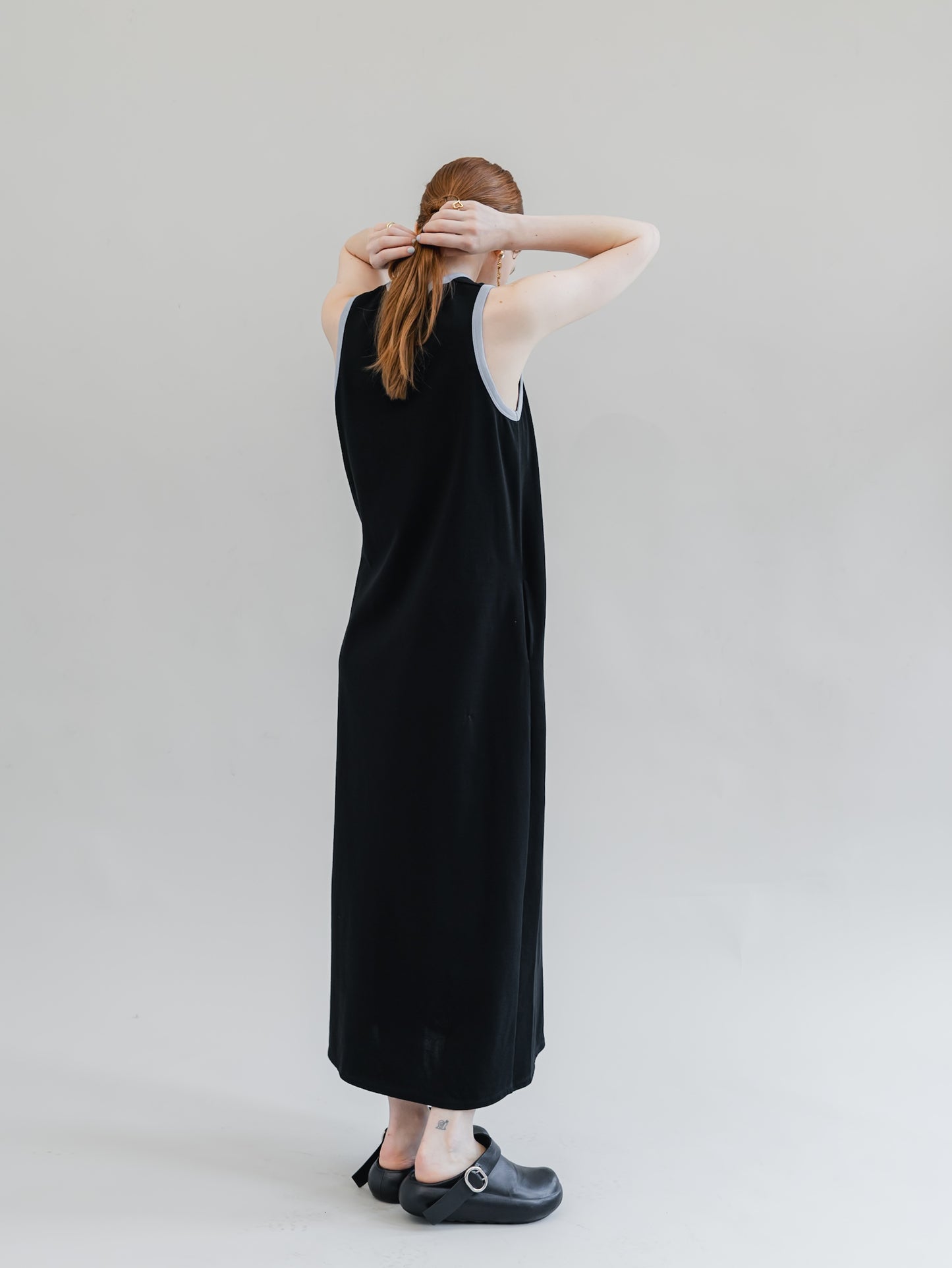 【PRE-ORDER】trip dress(black)