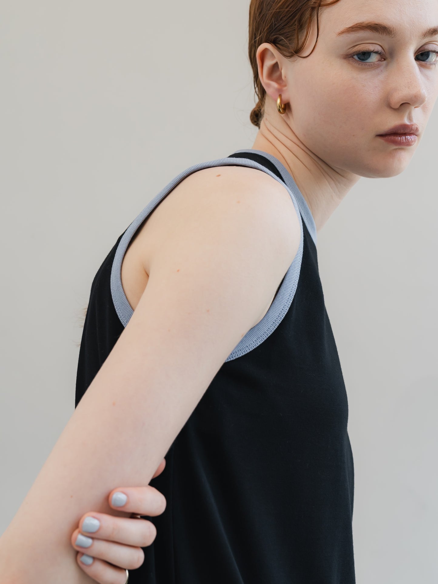 【PRE-ORDER】trip dress(black)