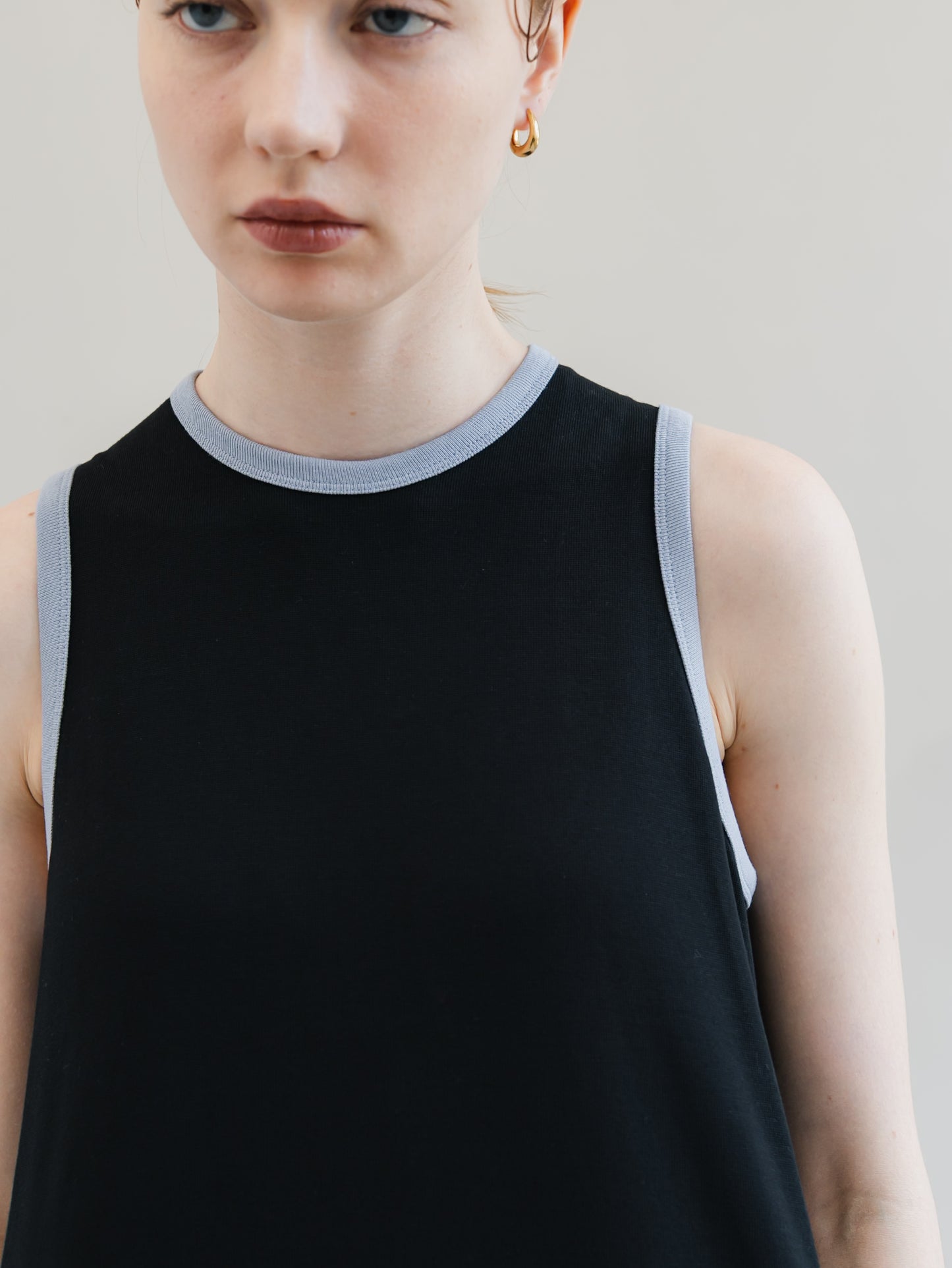 【PRE-ORDER】trip dress(black)