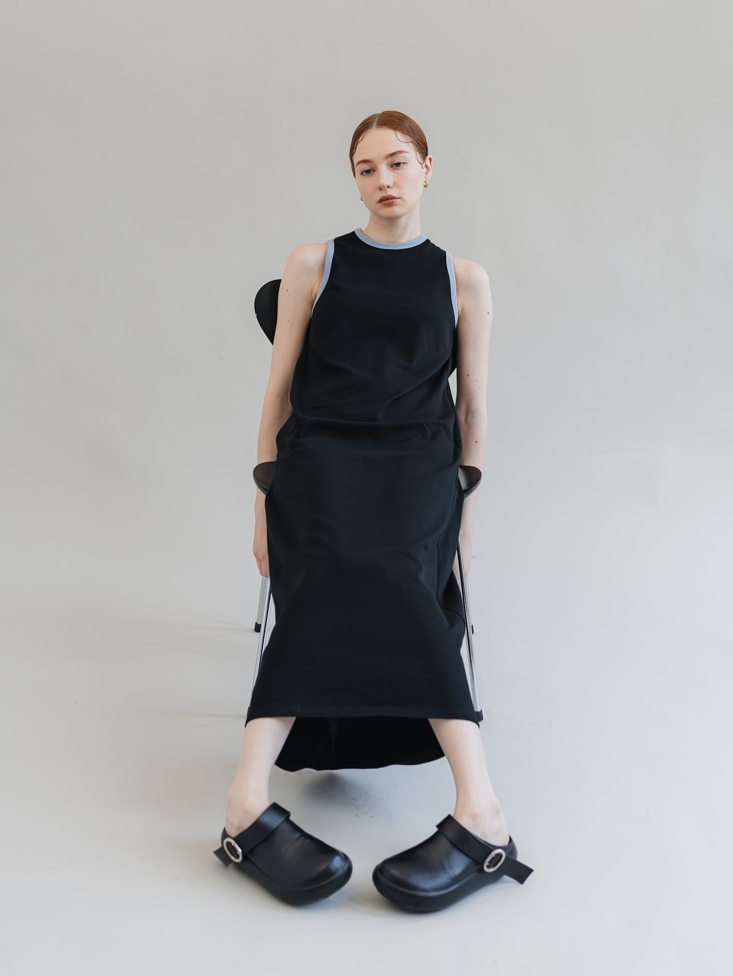 【PRE-ORDER】trip dress(black)