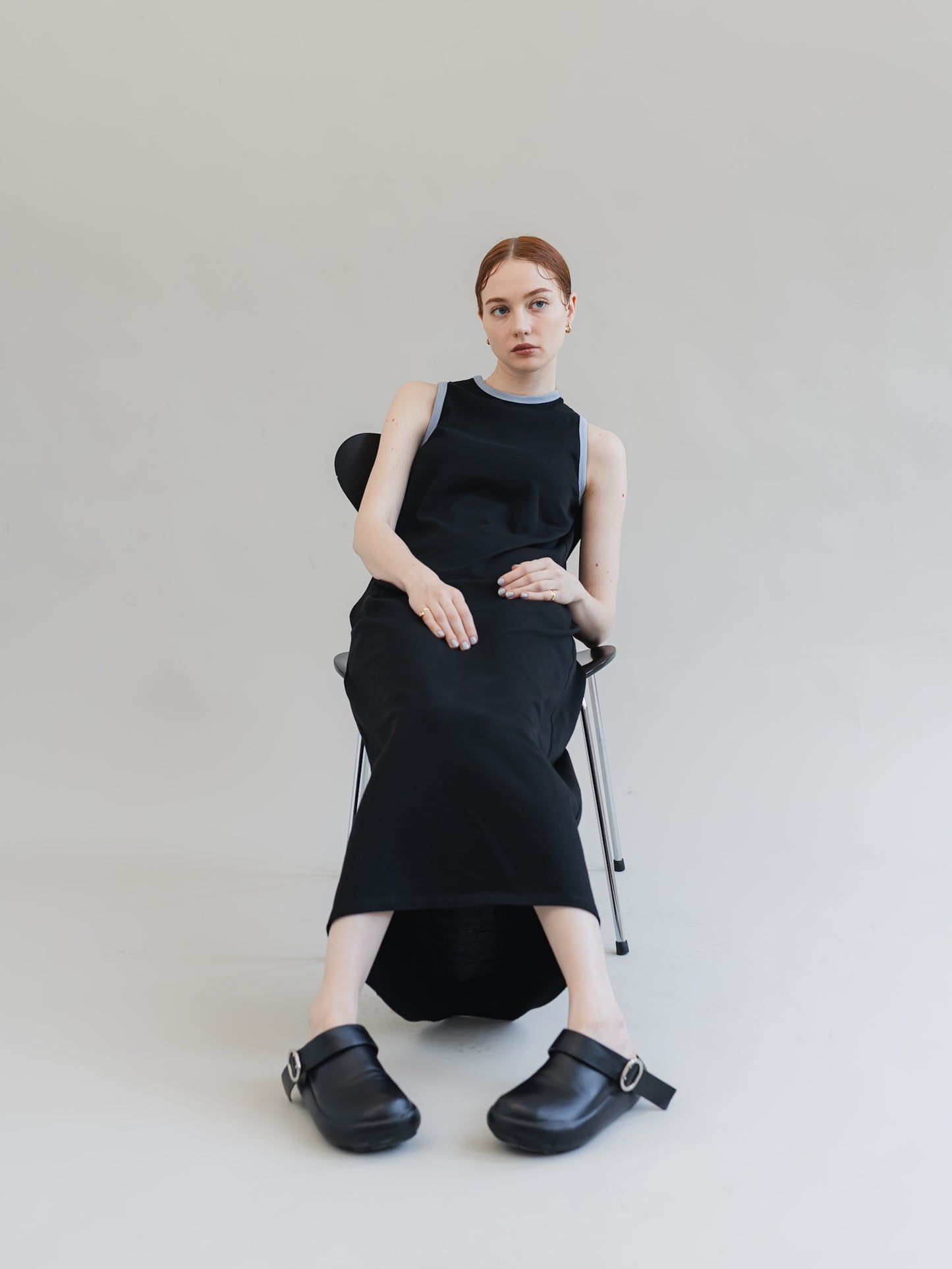 【PRE-ORDER】trip dress(black)
