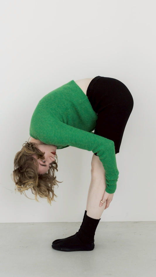 【PRE ORDER】VITAMIN MOHAIR KNIT(BASIL)