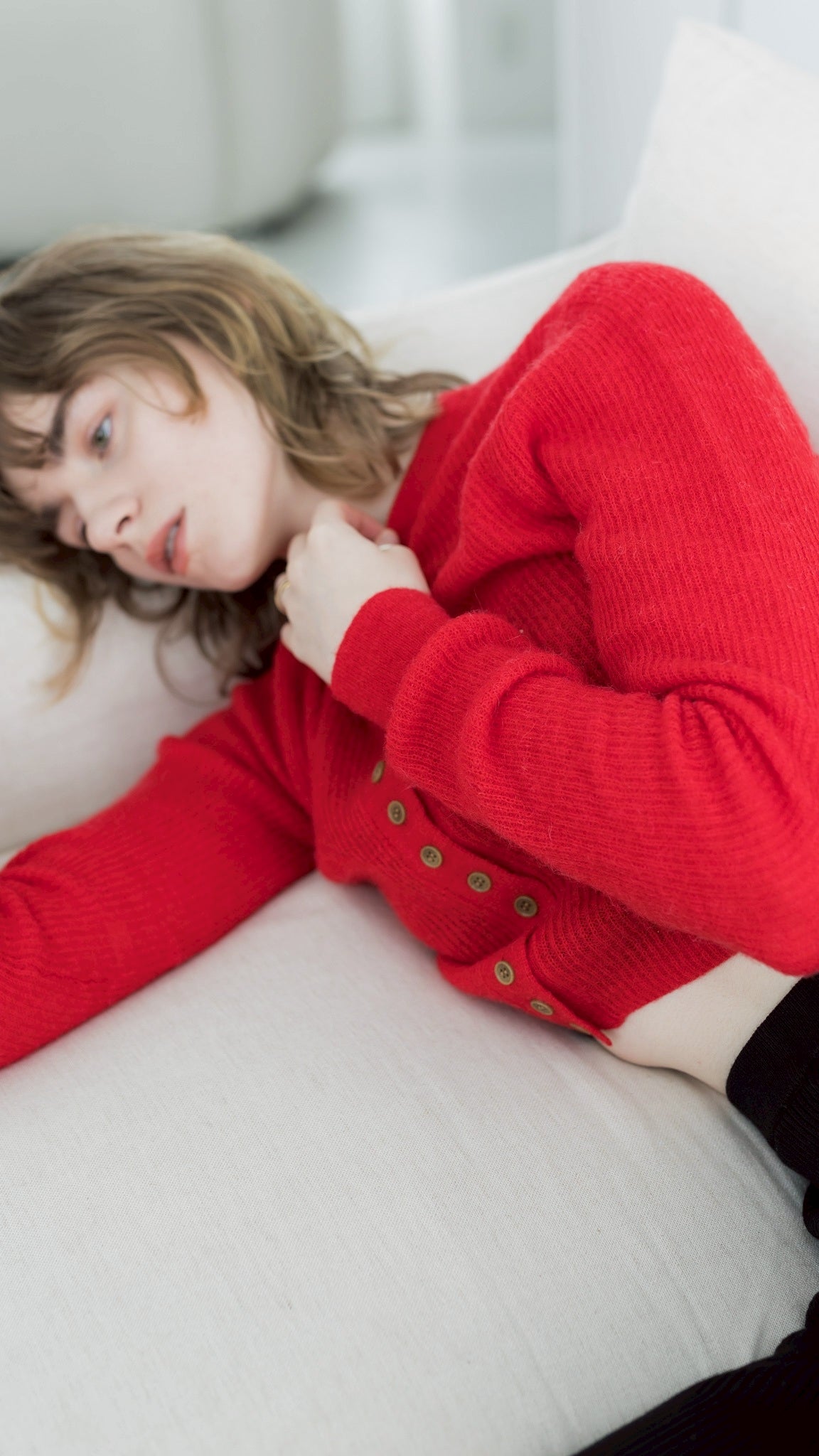 [PRE ORDER]VITAMIN MOHAIR KNIT(CHILI PEPPER)