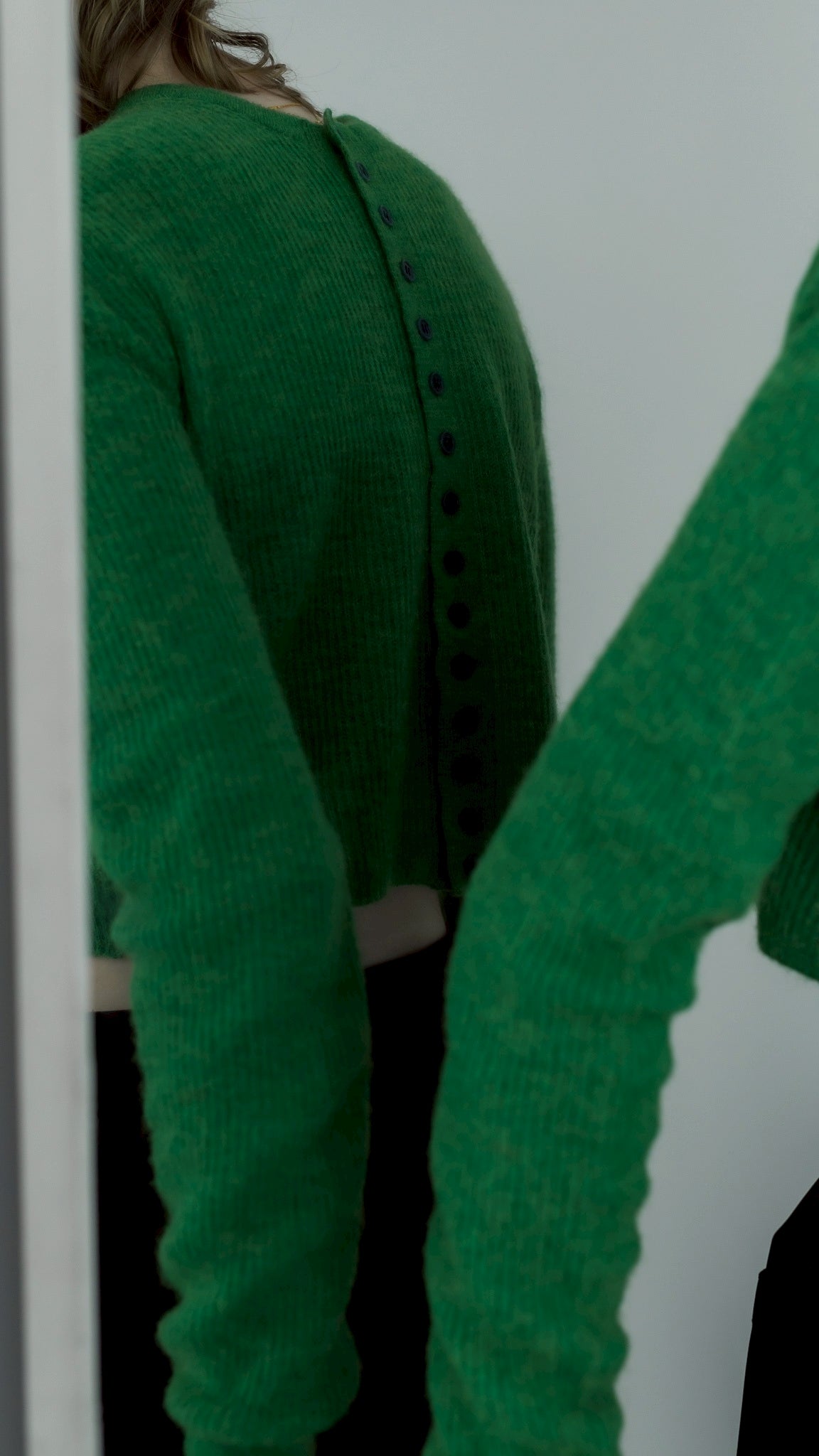 [PRE ORDER]VITAMIN MOHAIR KNIT(BASIL)